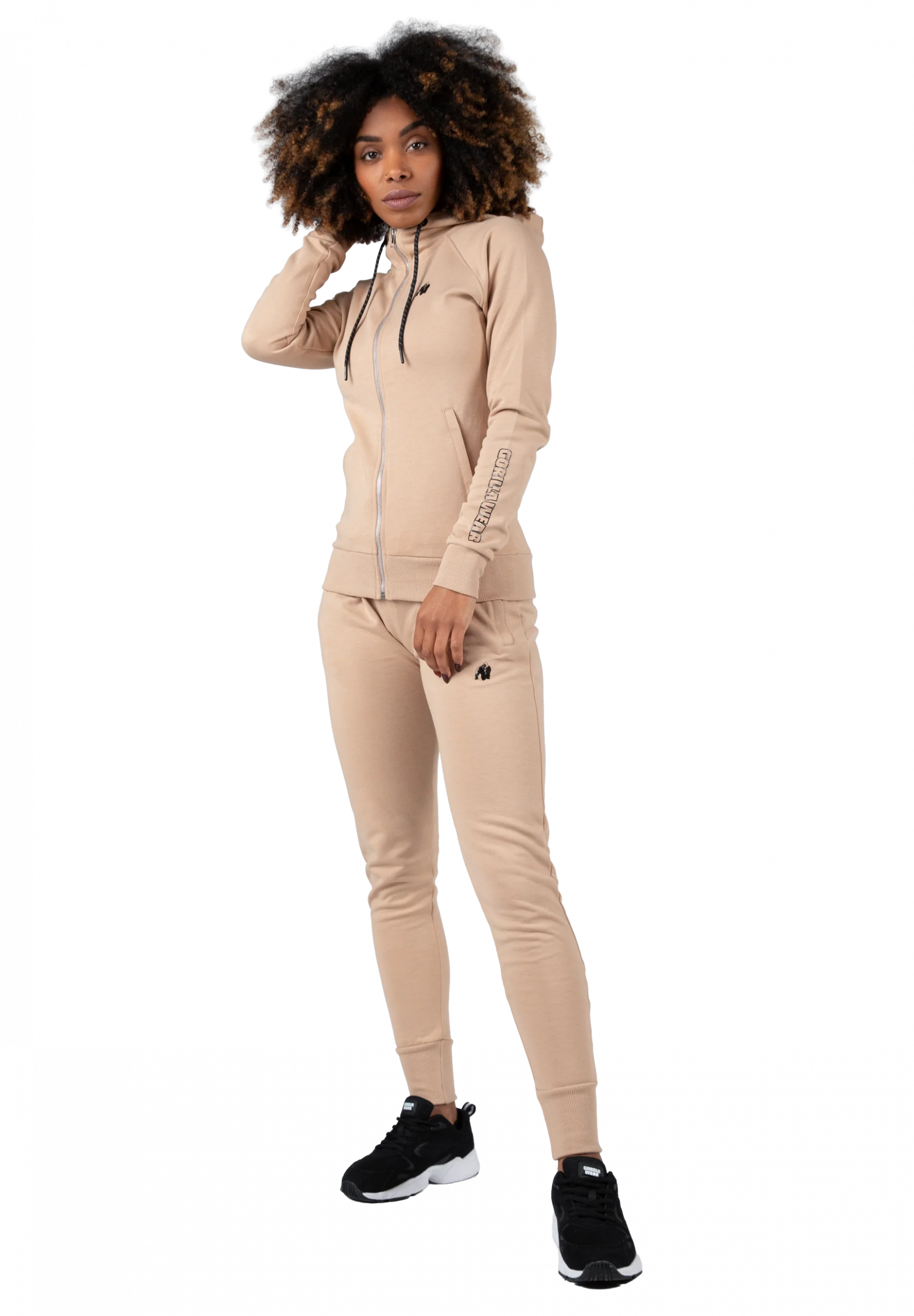 Jogging Marion Gorilla Wear femme - Beige - vue 3
