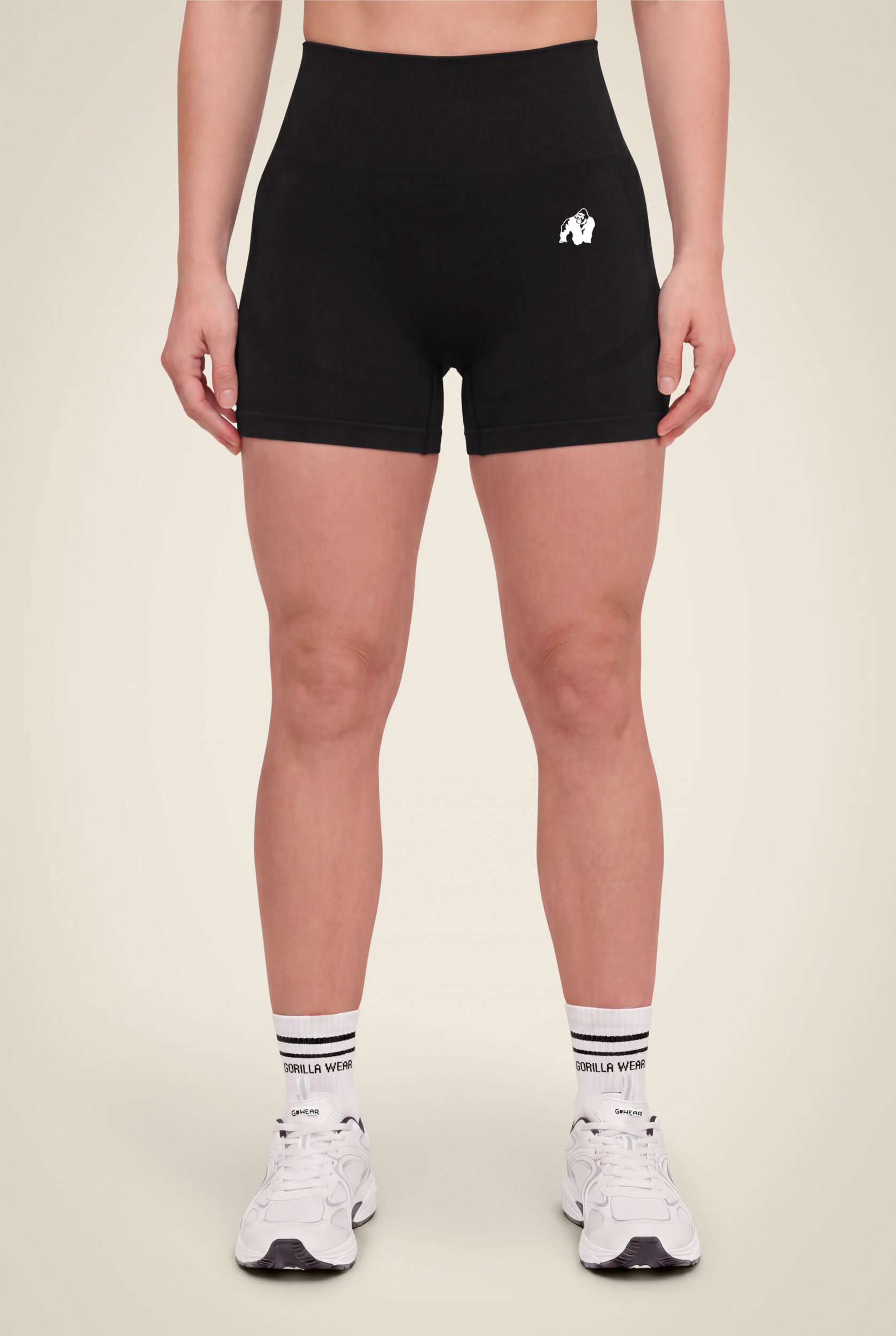 Short sans coutures Olivia Gorilla Wear femme - Noir - vue 2