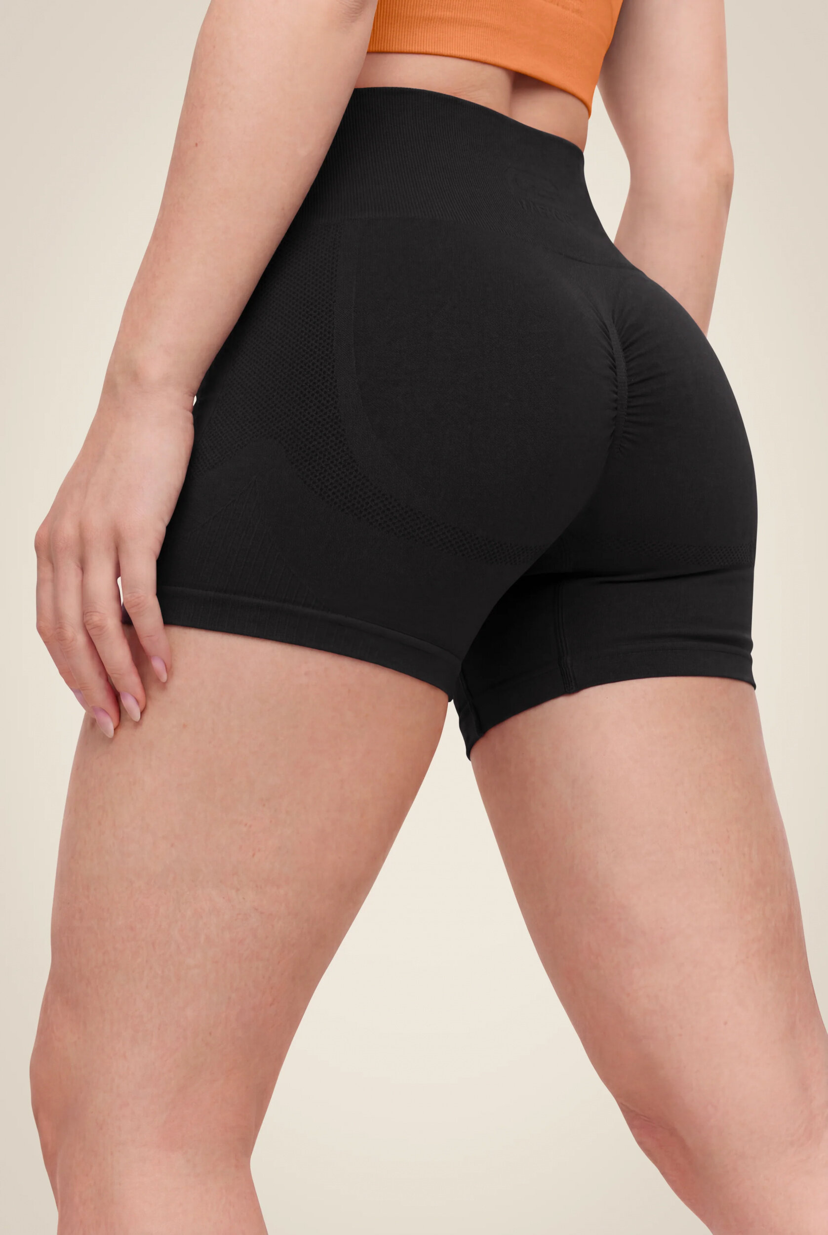 Short sans coutures Olivia Gorilla Wear femme - Noir - vue 4