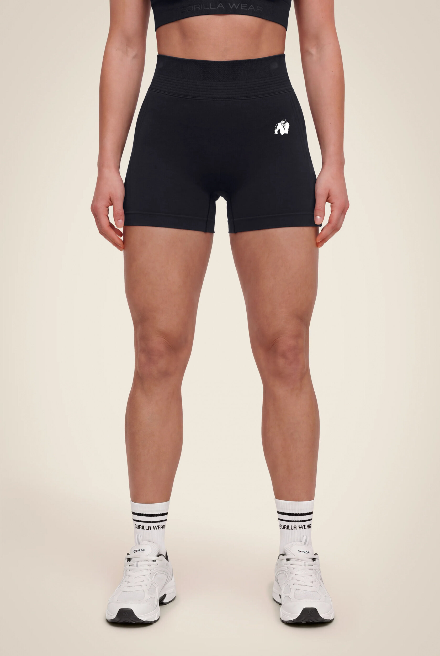 Short sans coutures Whitney Gorilla Wear femme - Noir - vue 2