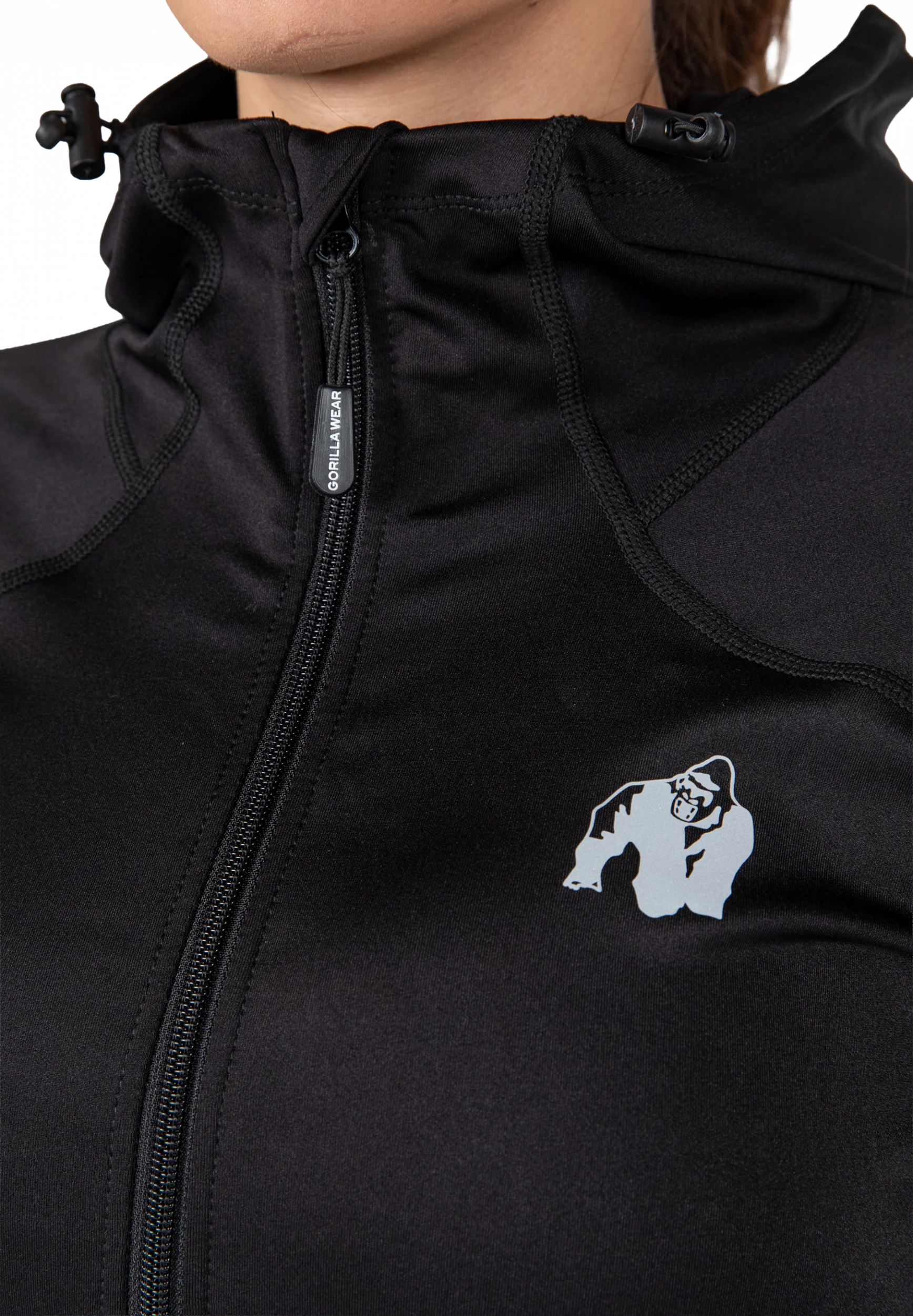 Veste de training Halsey Gorilla Wear femme - Noir, vue 4