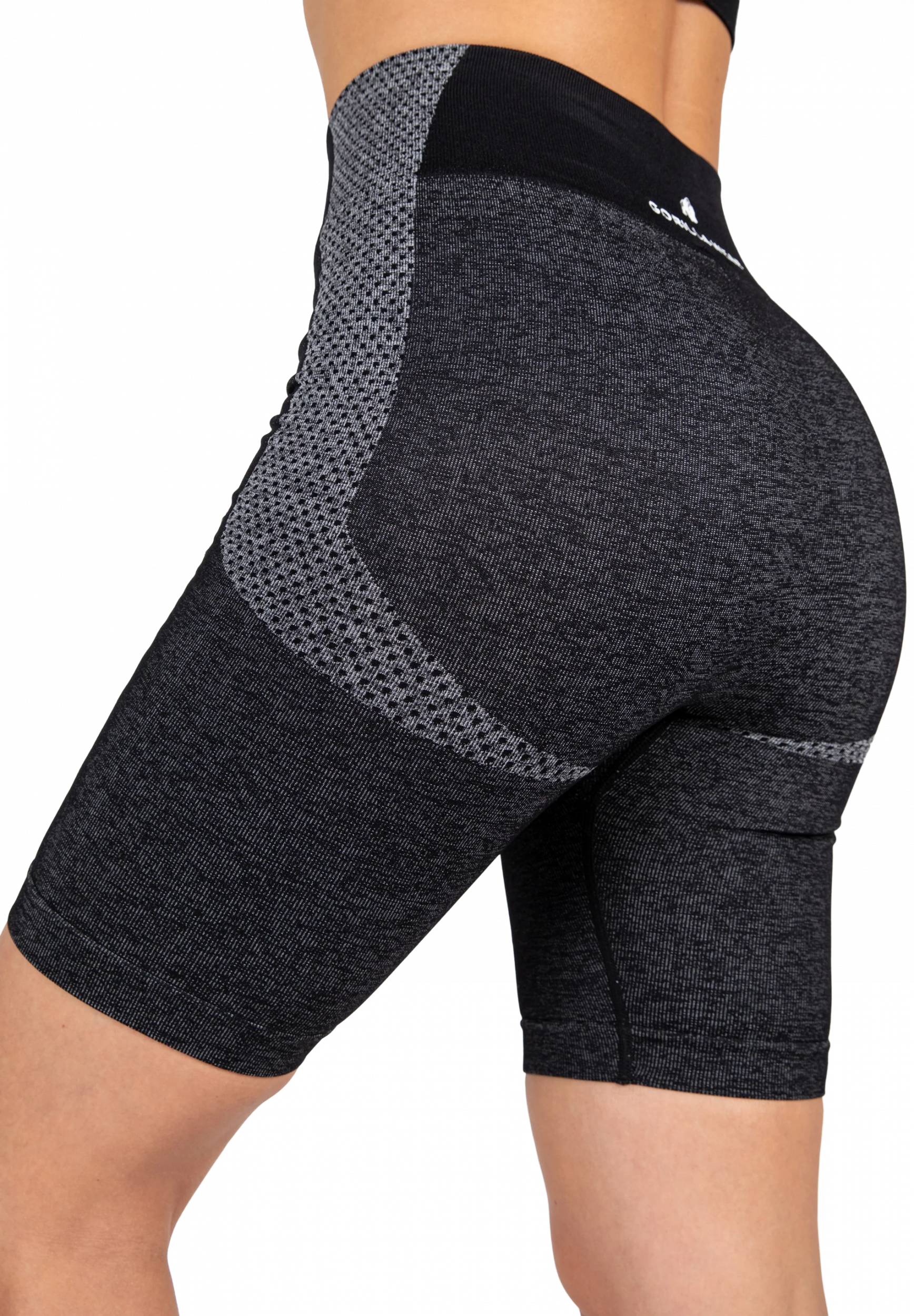 Short cycliste Selah Seamless Gorilla Wear femme - Noir, vue 4