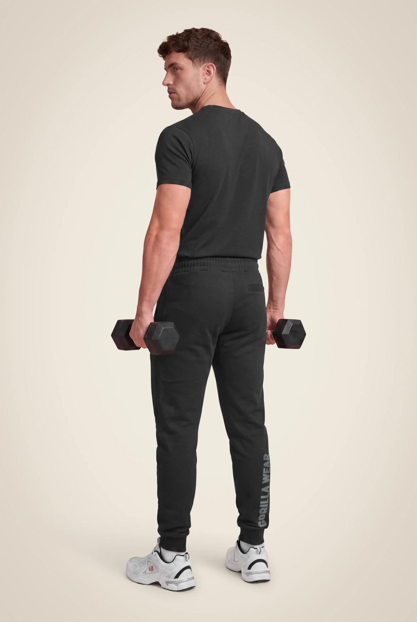 Jogging Dalton Essential Gorilla Wear homme - Noir - vue 3