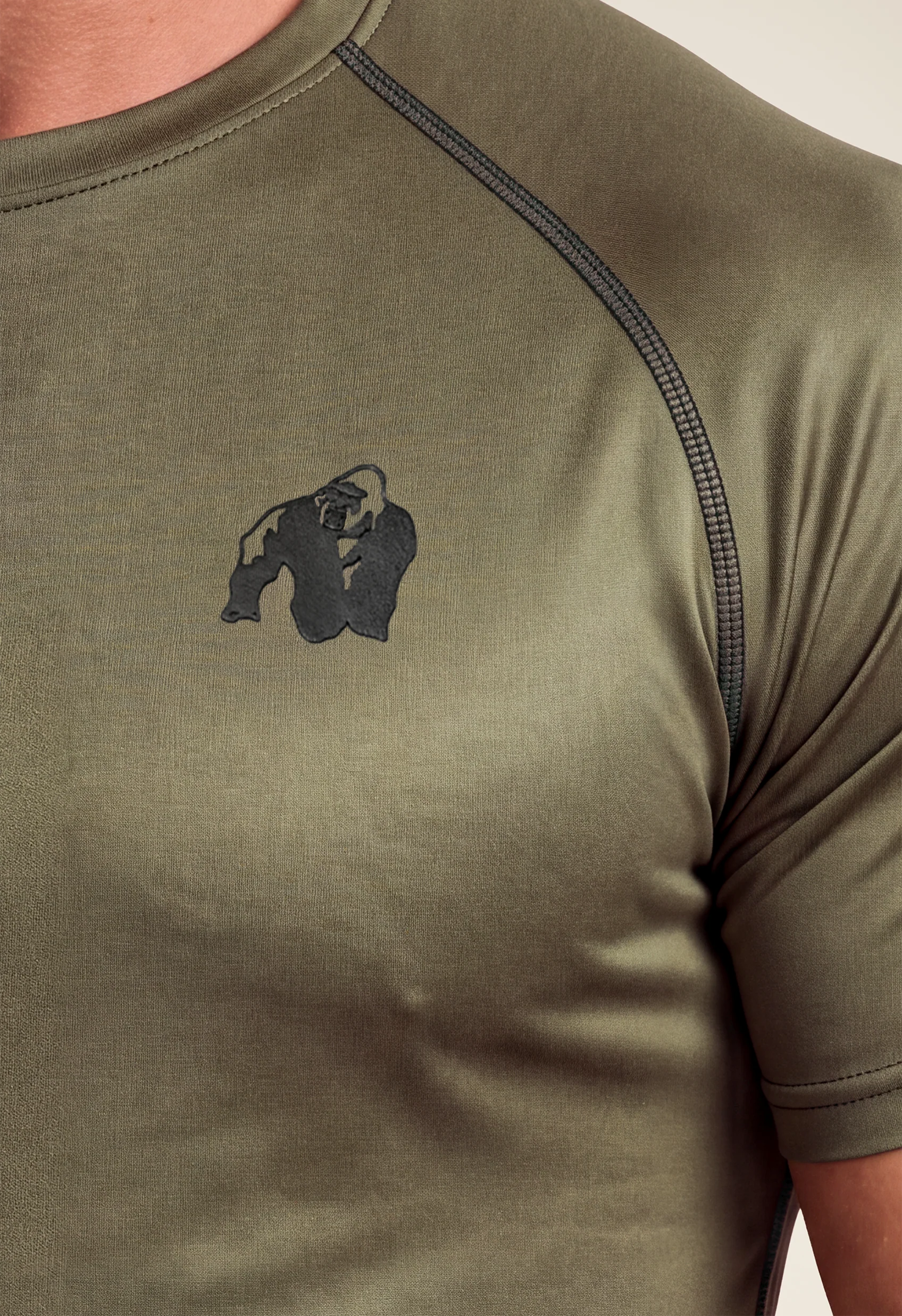 T-shirt Performance Gorilla Wear homme - Vert kaki - vue 4
