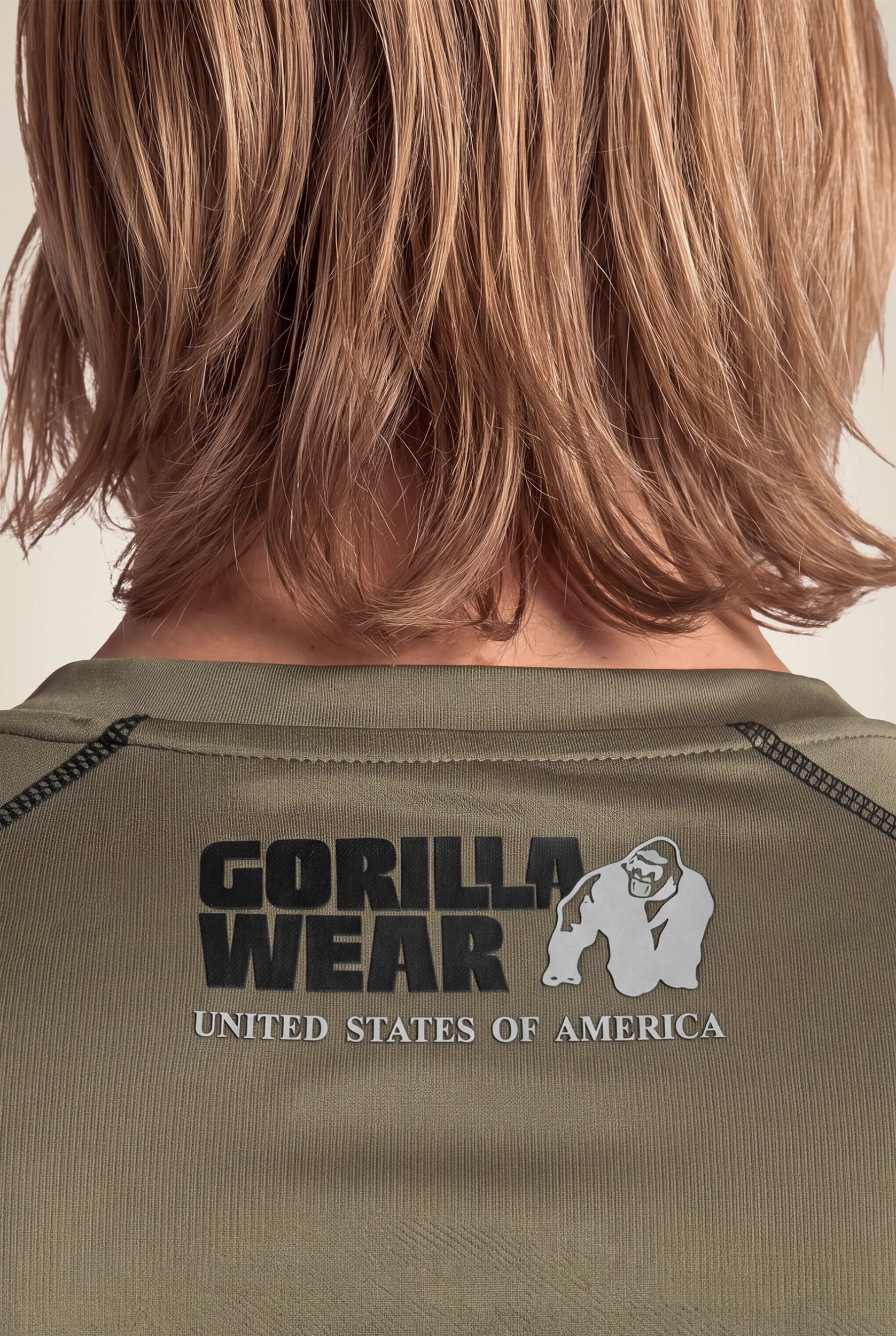 T-shirt Performance Gorilla Wear homme - Vert kaki - vue 5