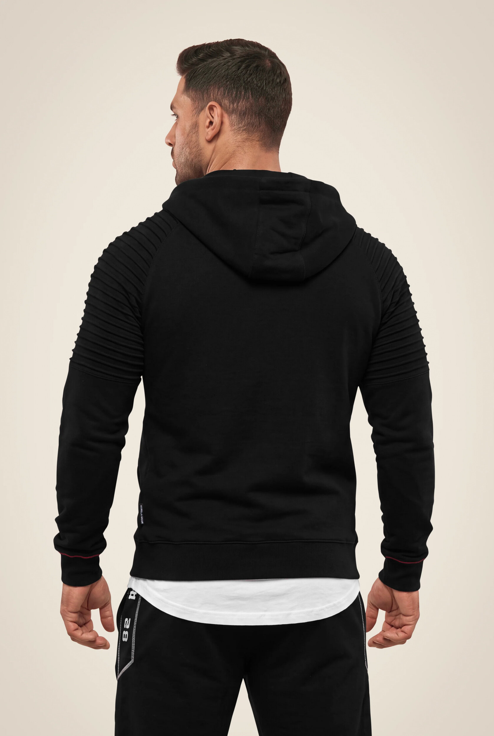 Sweat zippé Georgia Gorilla Wear homme - Noir - vue 2