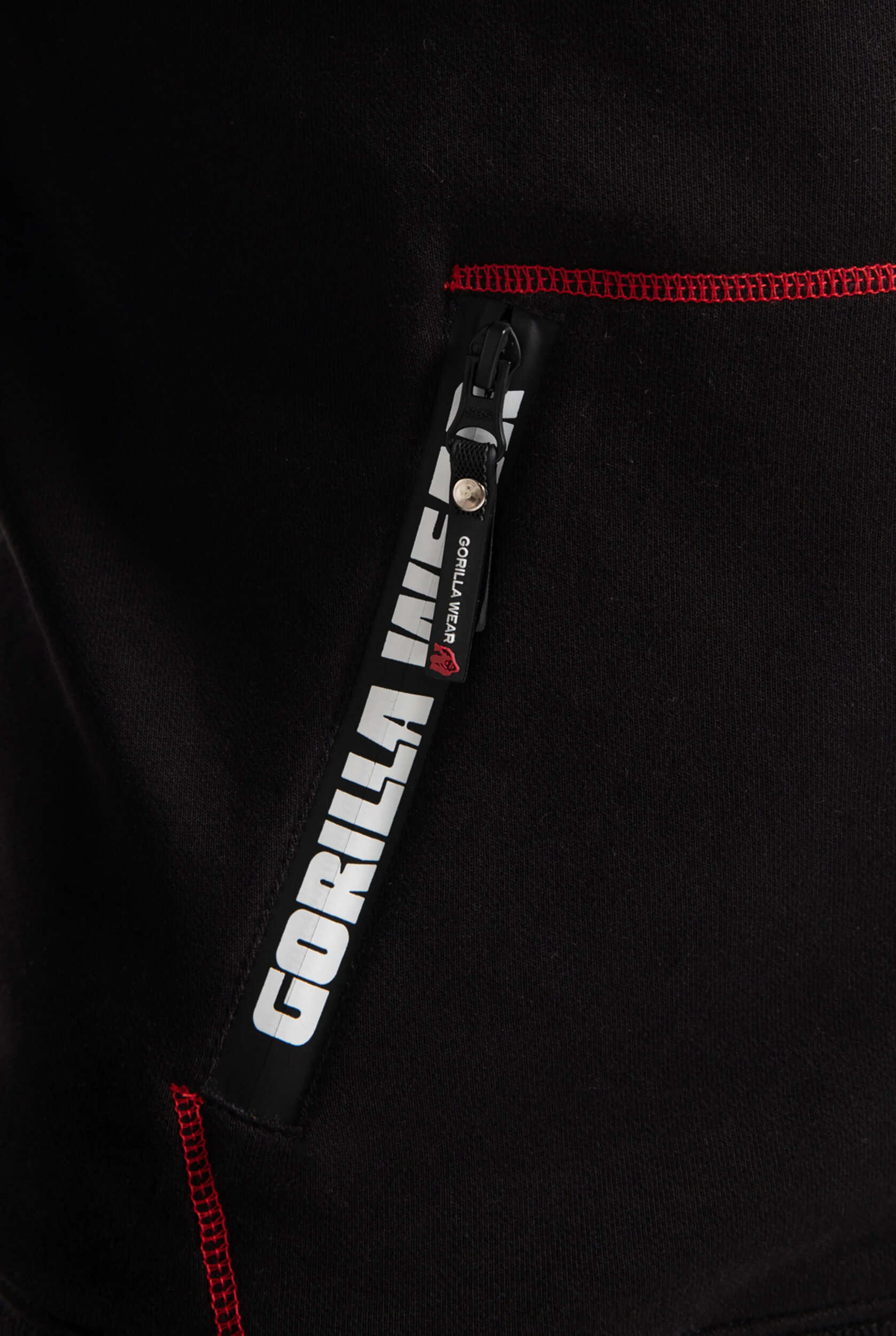 Sweat zippé Georgia Gorilla Wear homme - Noir - vue 6