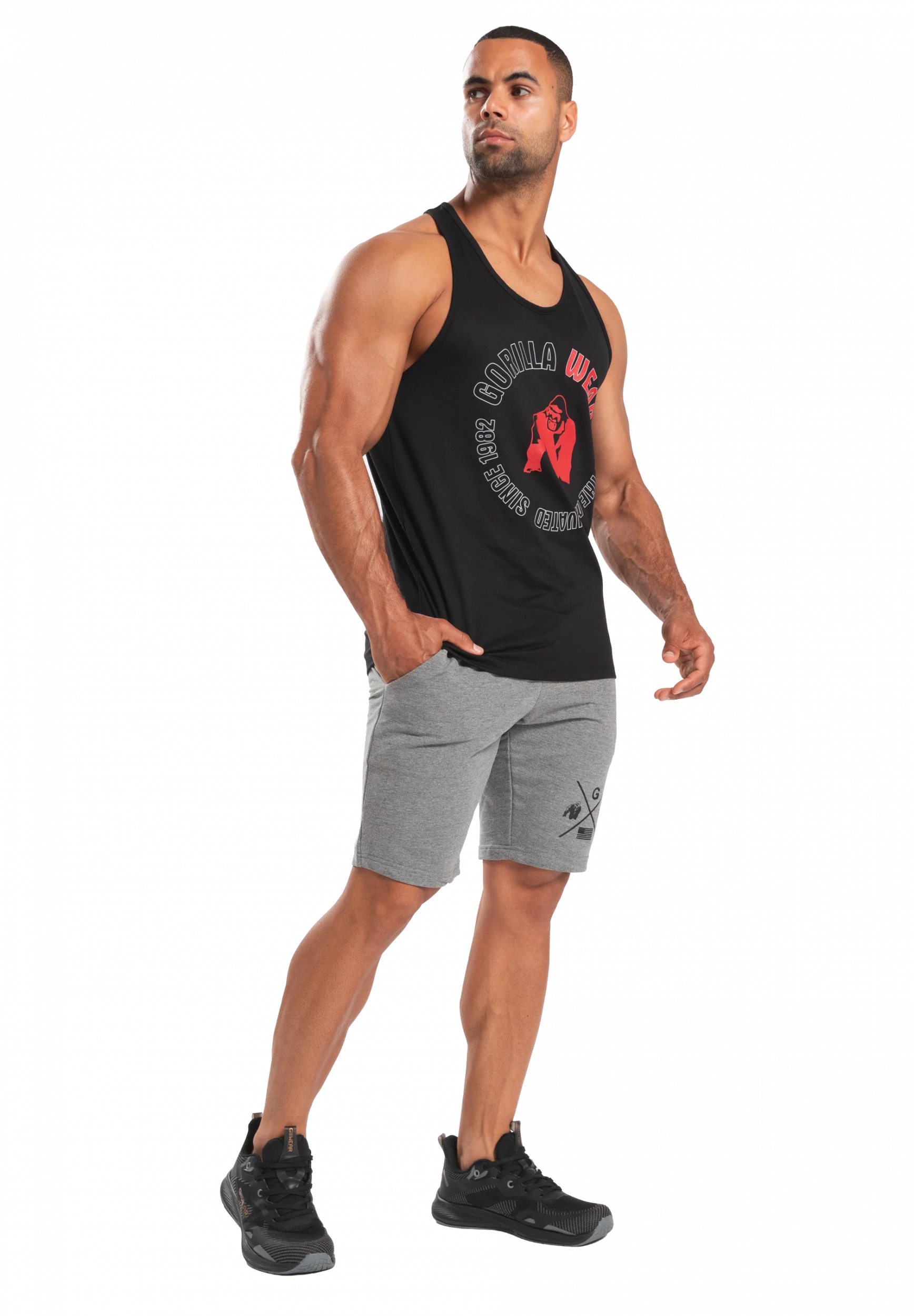 Débardeur Lafayette Gorilla Wear homme - Noir - vue 2