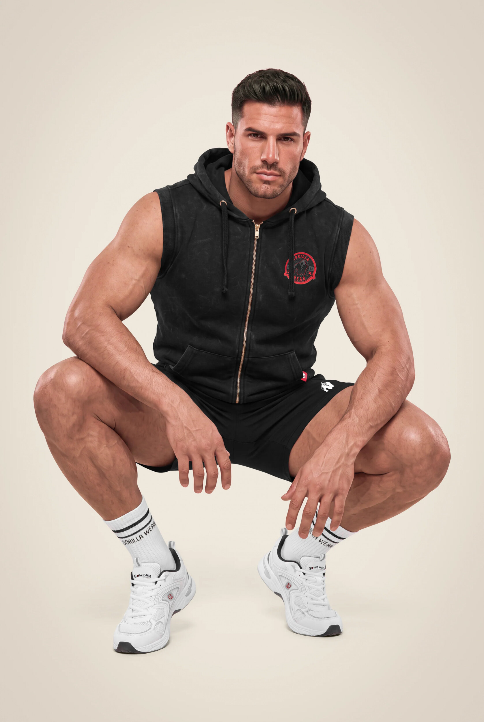 Hoodie sans manches Silverdale Gorilla Wear homme - Noir - vue 3