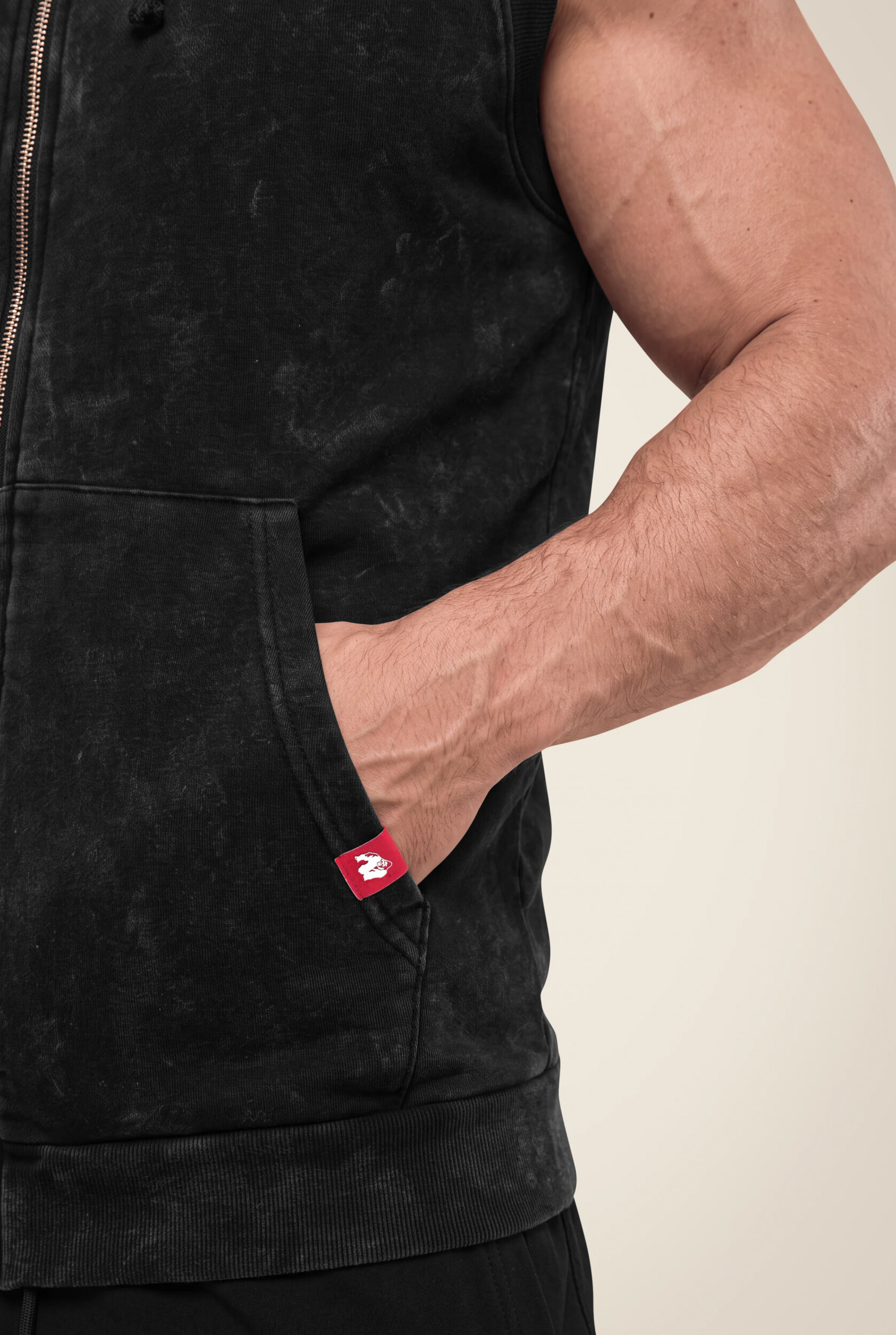 Hoodie sans manches Silverdale Gorilla Wear homme - Noir - vue 5
