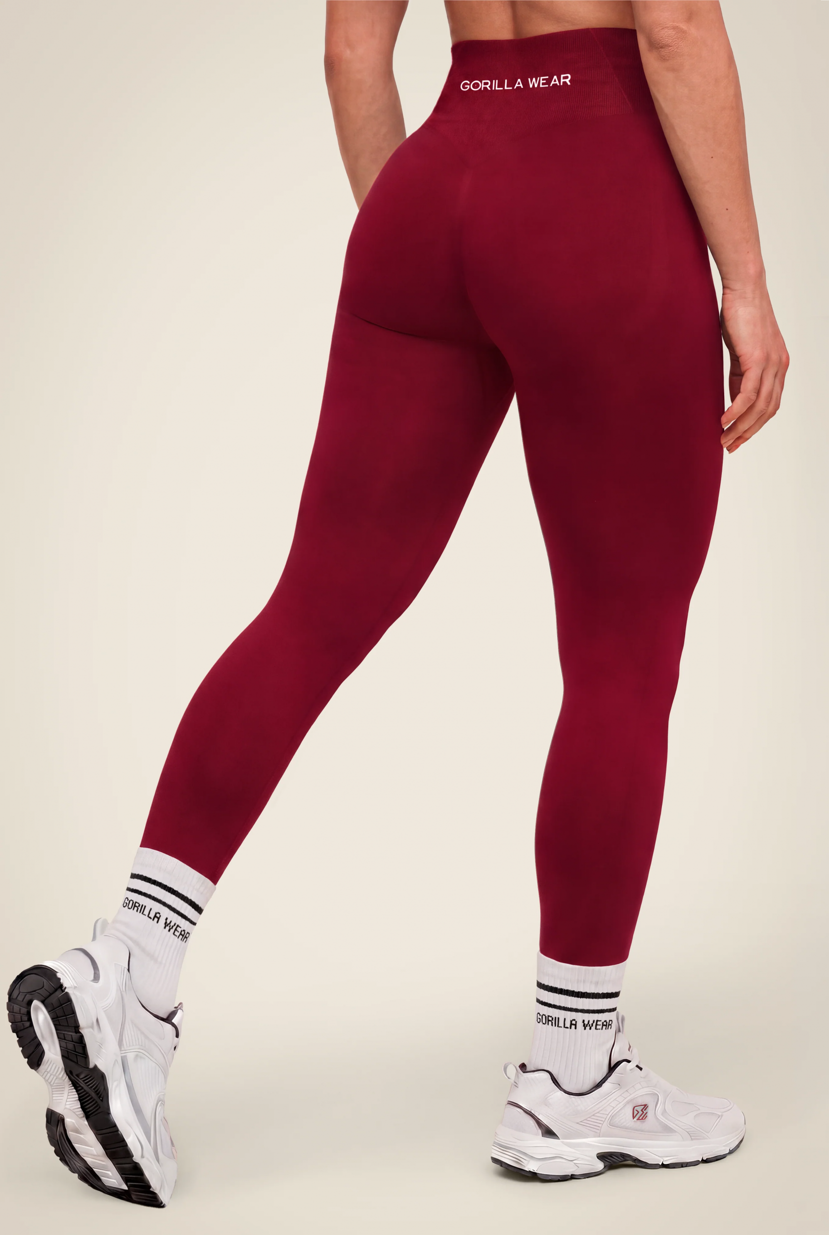 Legging Florence Seamless Contour Gorilla Wear femme - Rouge - vue 1