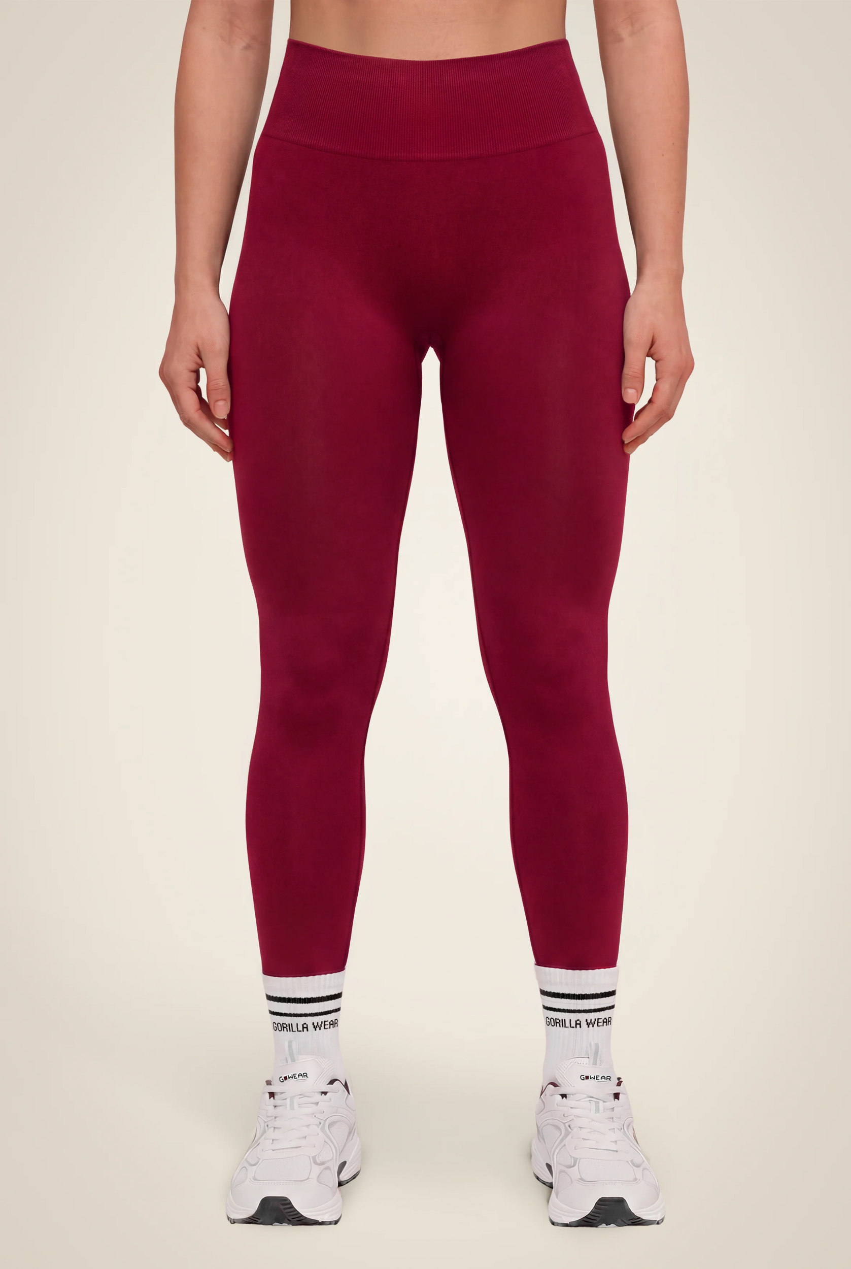 Legging Florence Seamless Contour Gorilla Wear femme - Rouge - vue 2