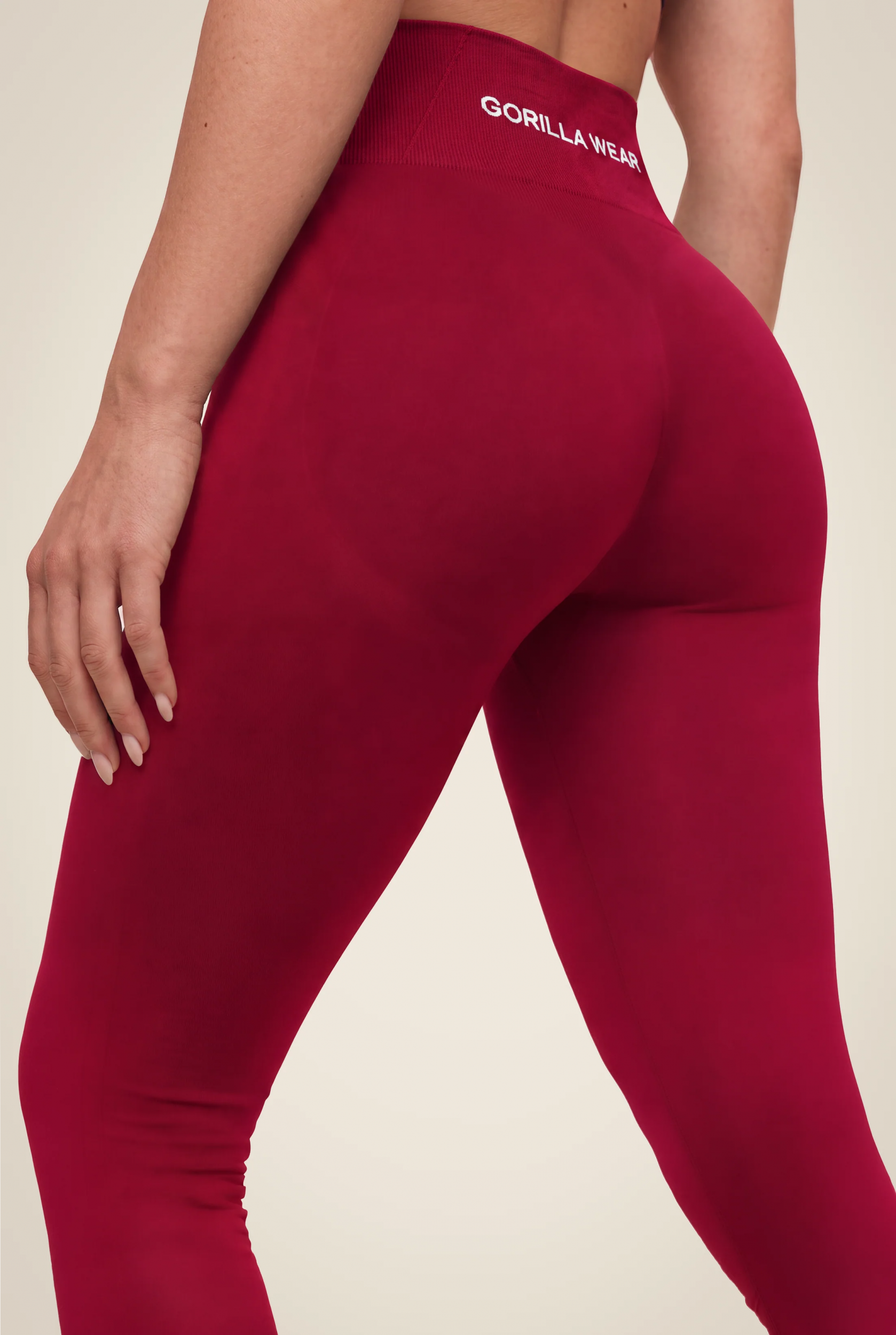 Legging Florence Seamless Contour Gorilla Wear femme - Rouge - vue 4