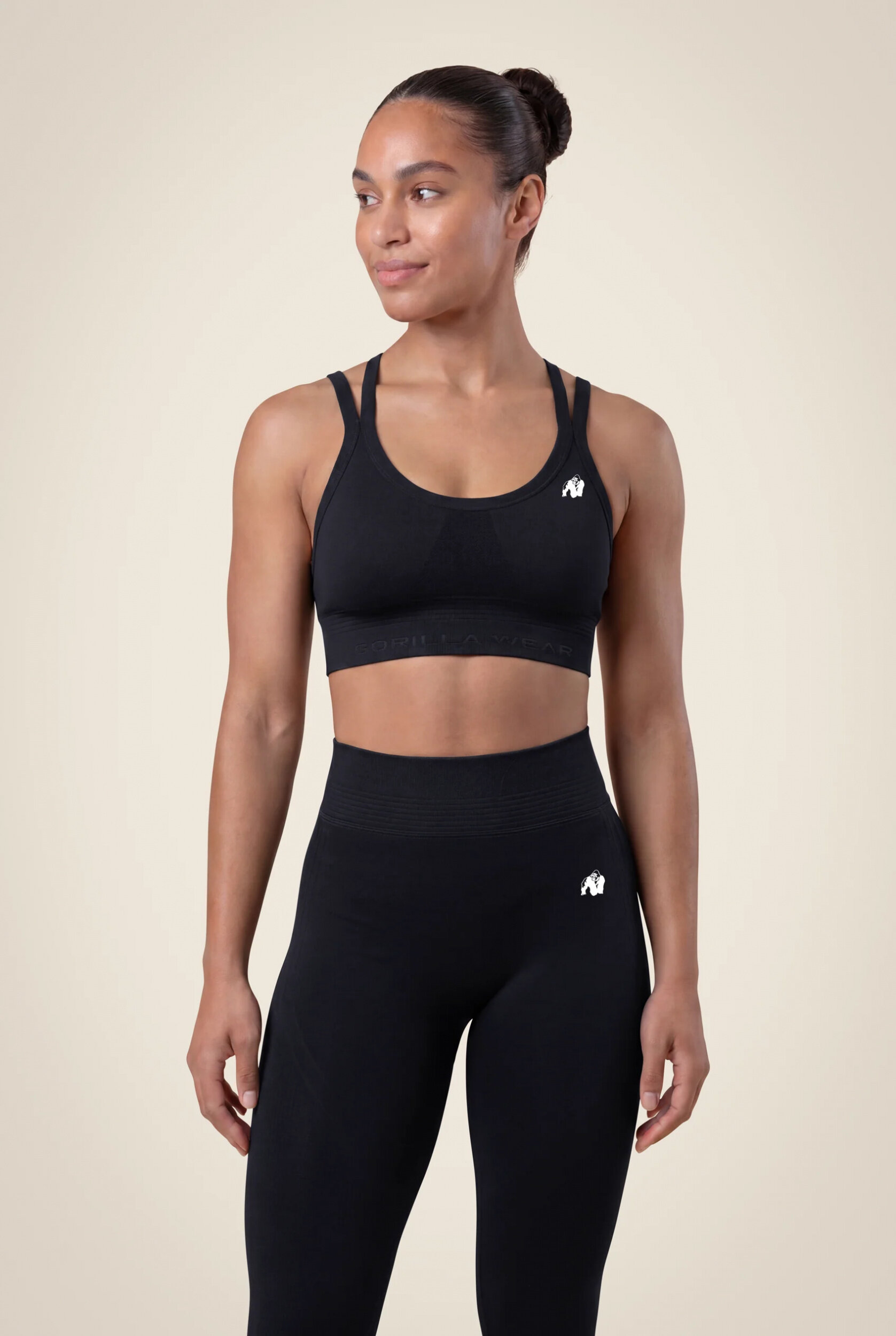Legging Whitney Seamless Gorilla Wear femme - Noir - vue 3