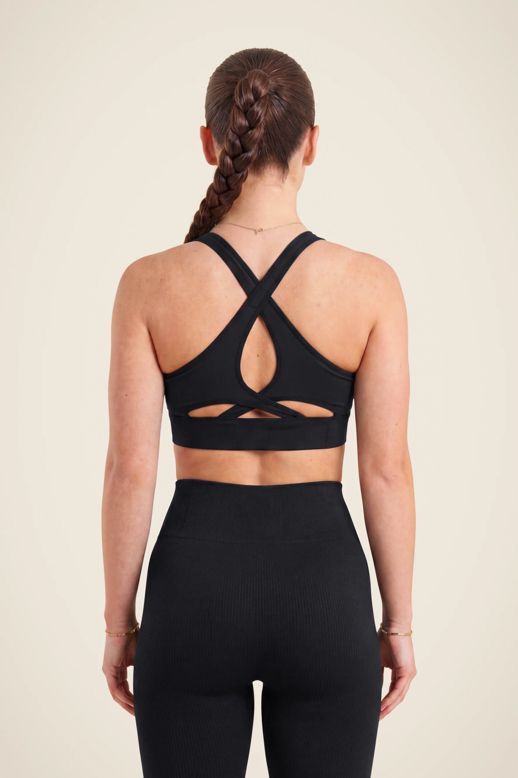 Brassière Hilton Seamless Gorilla Wear femme - Noir - vue 2