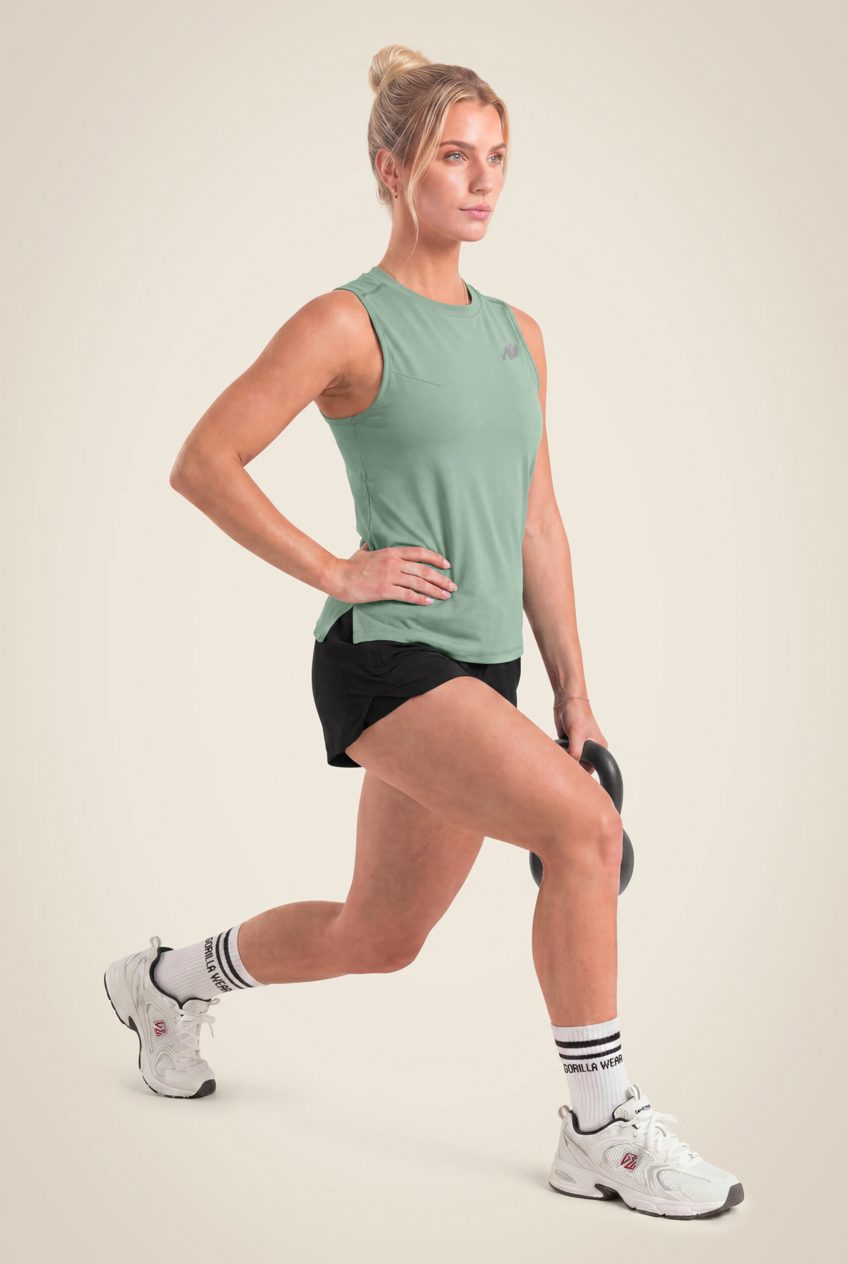 Débardeur Mokena Gorilla Wear femme - Vert - vue 3