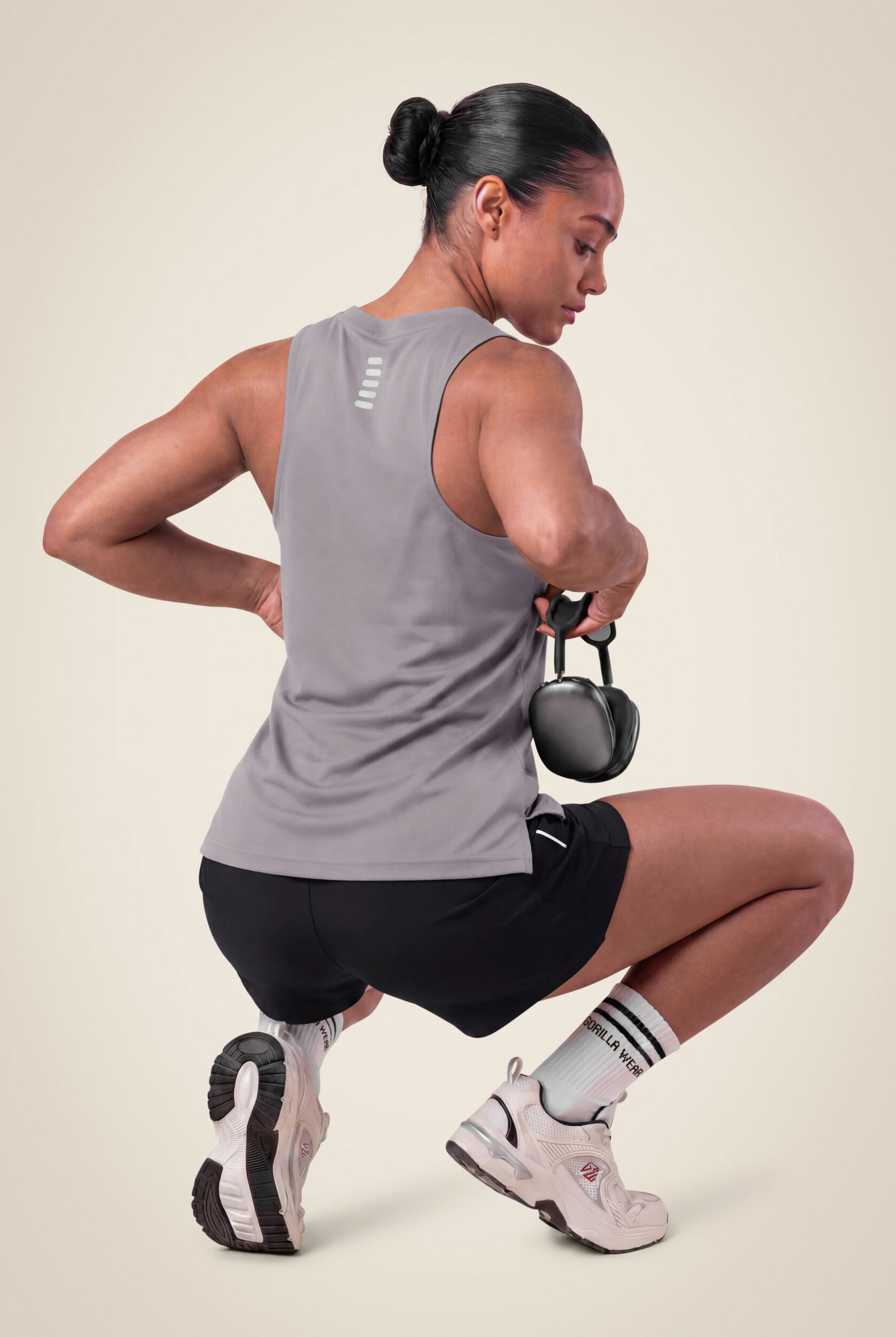 Débardeur Mokena Gorilla Wear femme - Gris - vue 2