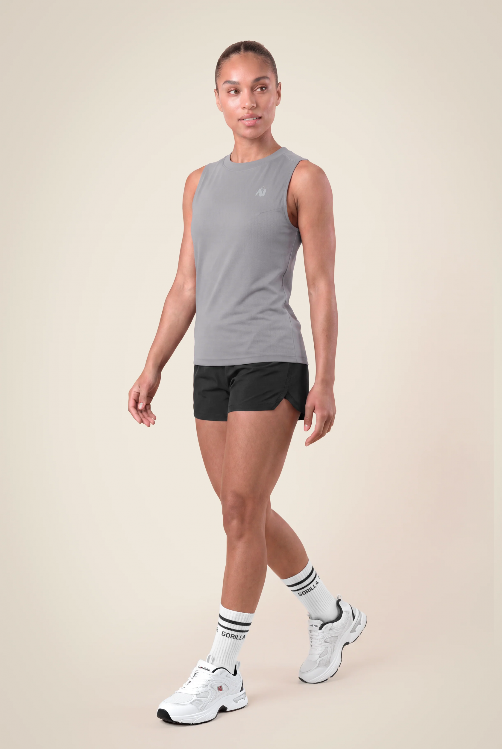Débardeur Mokena Gorilla Wear femme - Gris - vue 3