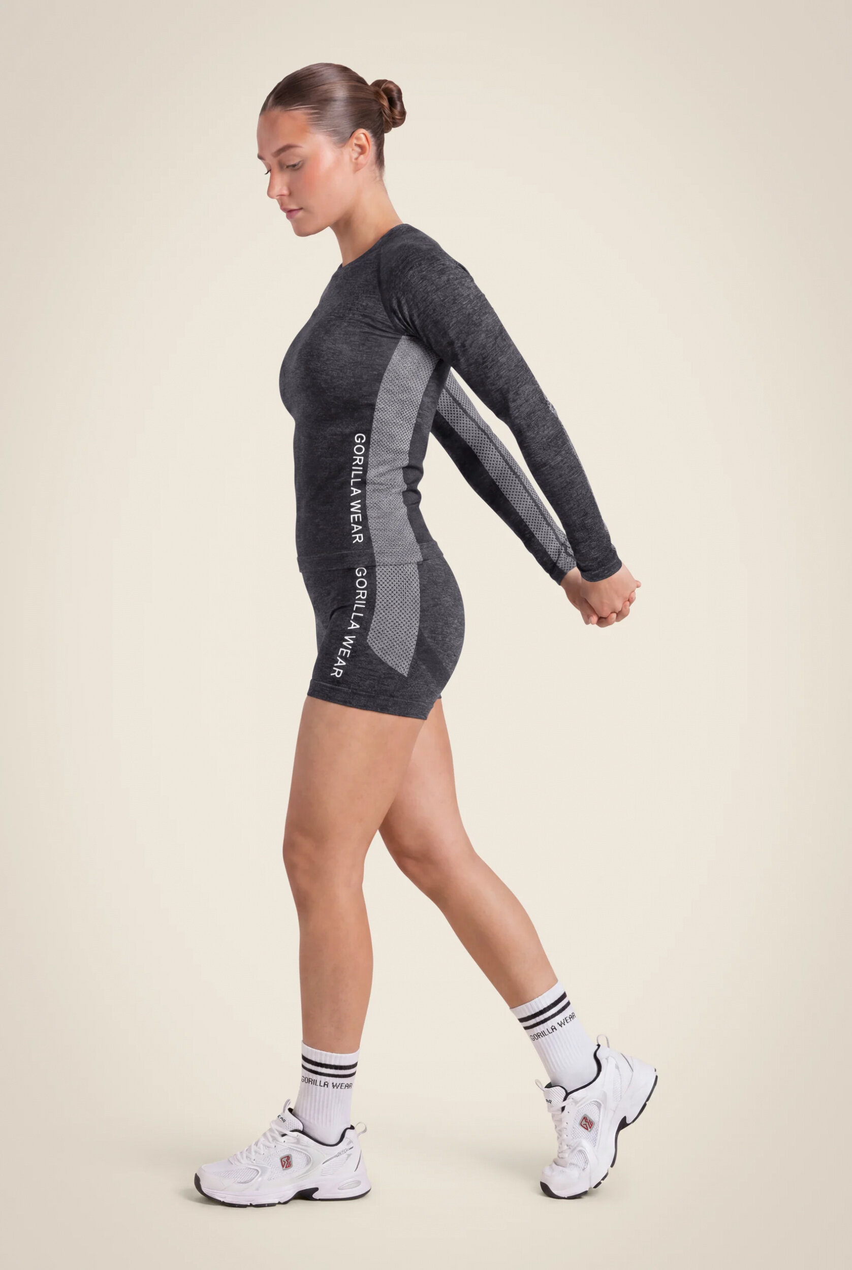 Short Selah Seamless Gorilla Wear femme - Noir - vue 3