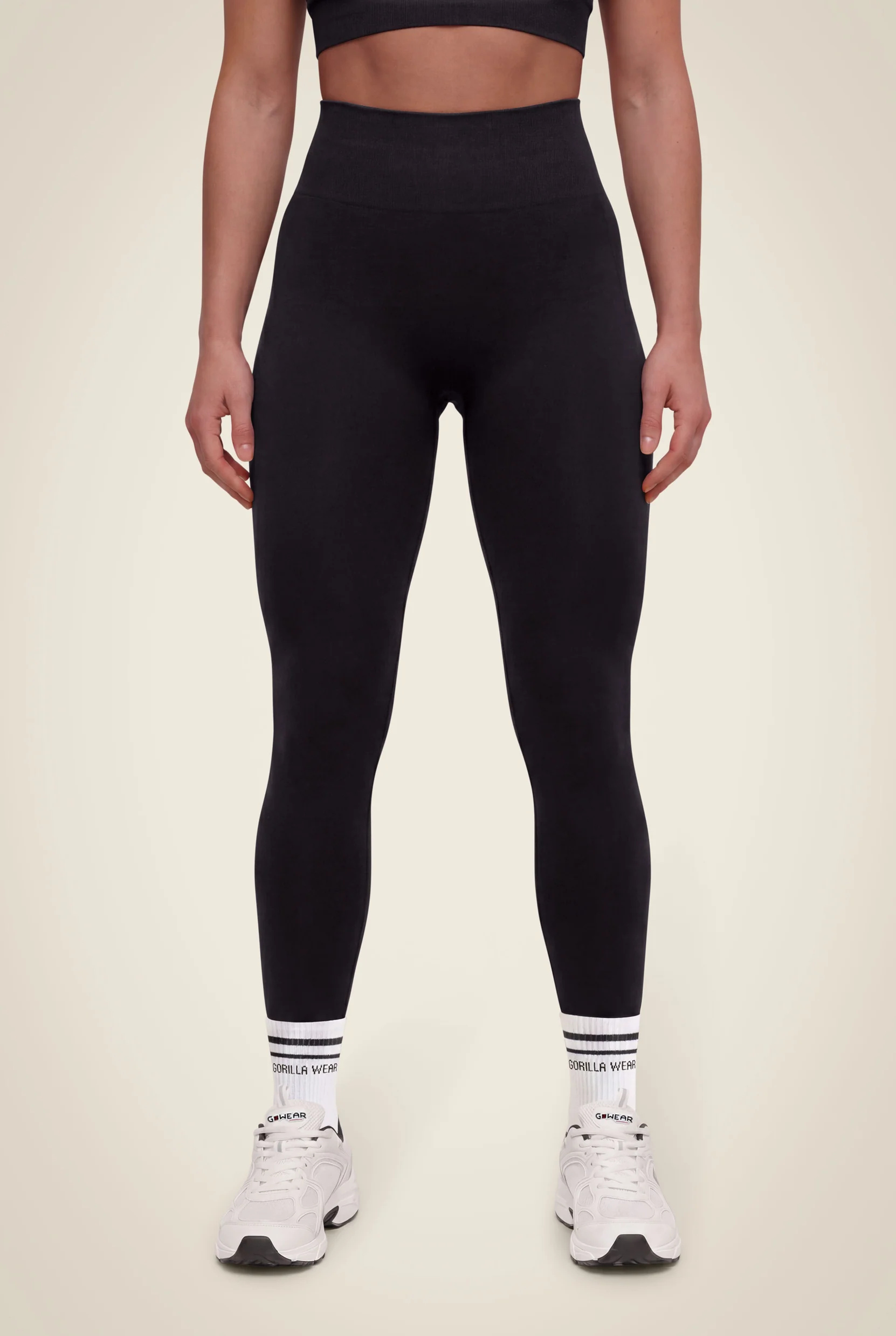Legging Yava Seamless Gorilla Wear femme - Noir - vue 2