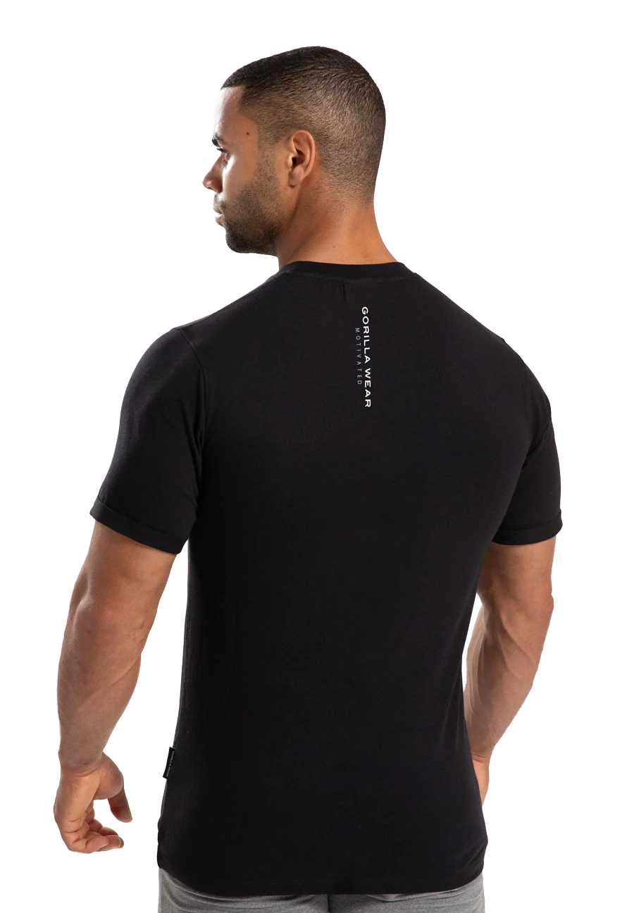T-shirt Bradley Gorilla Wear homme - Noir, vue 2