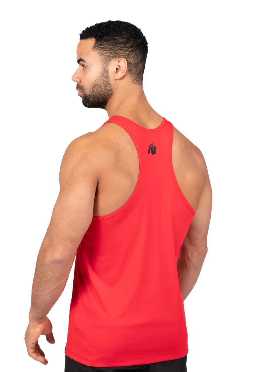 Débardeur Classic Training Gorilla Wear homme - Rouge, vue 2