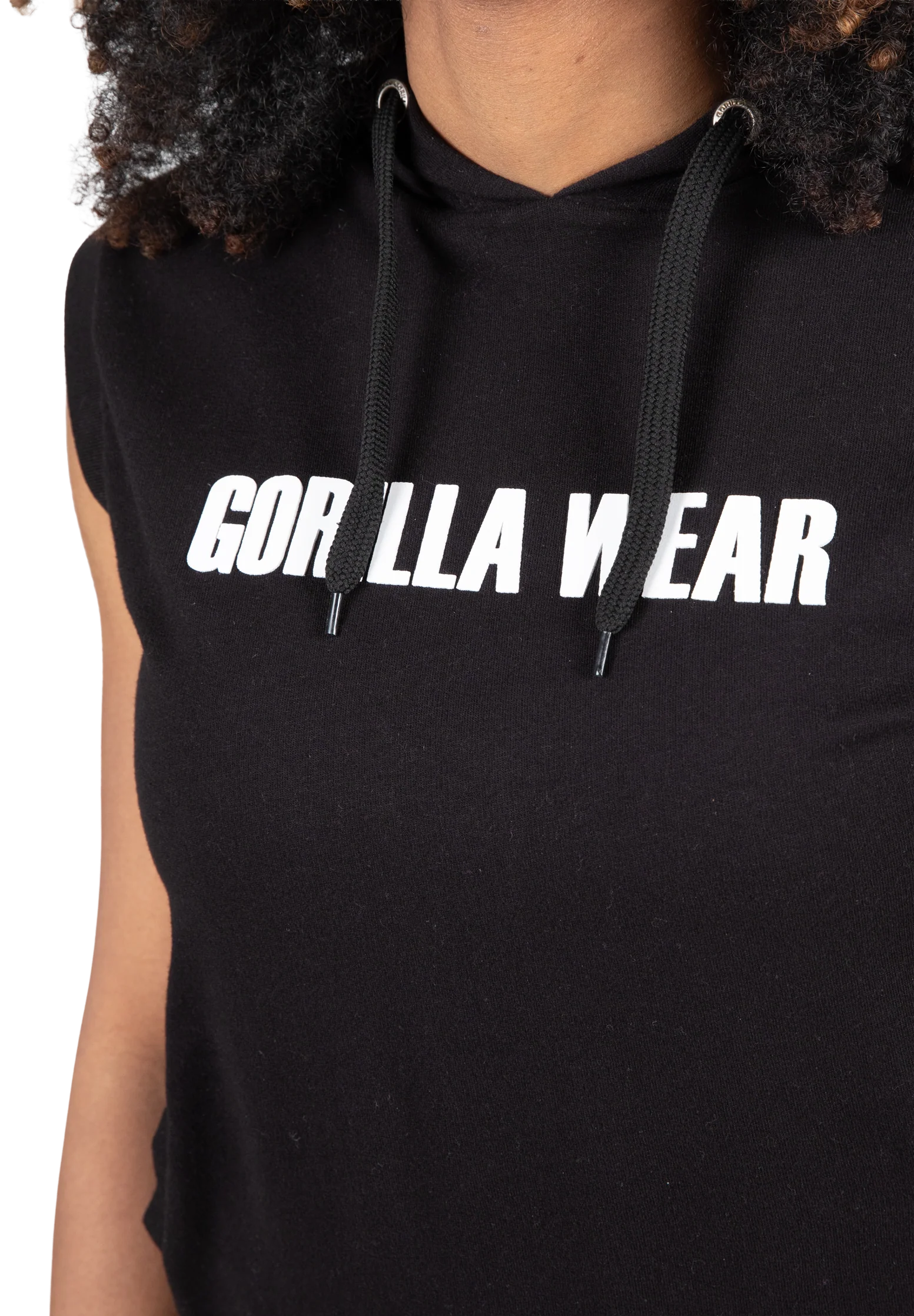 Sweat sans manches Virginia Gorilla Wear femme - Noir, vue 4