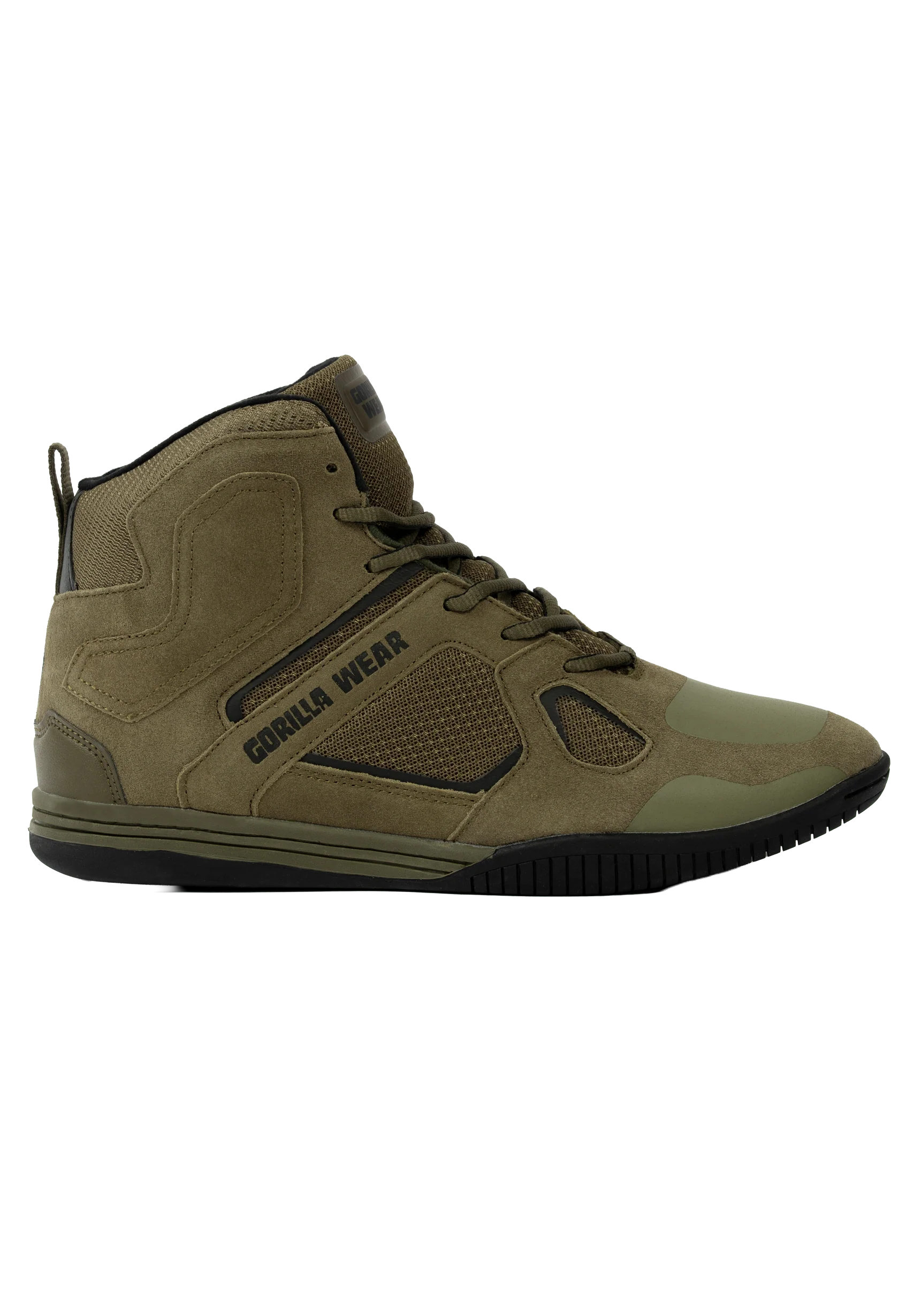 Chaussures montantes Troy High Tops Gorilla Wear - Vert kaki, vue 1
