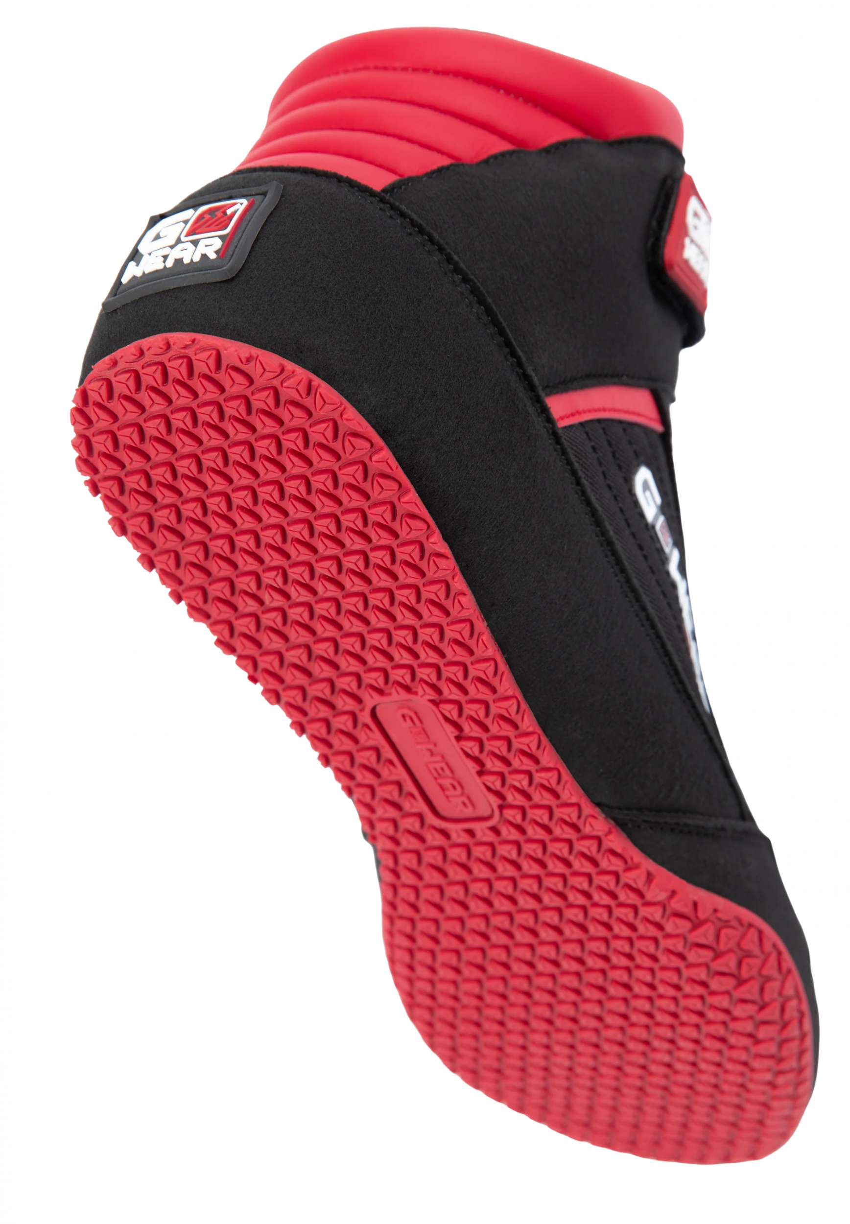 Chaussures Classic High Tops Gorilla Wear - Noir/Rouge, vue 2