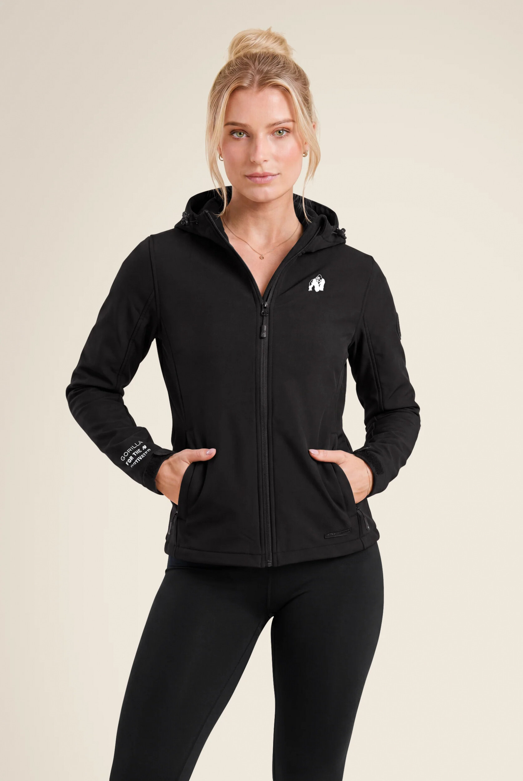 Veste softshell Mina Gorilla Wear femme - Noir, vue 1