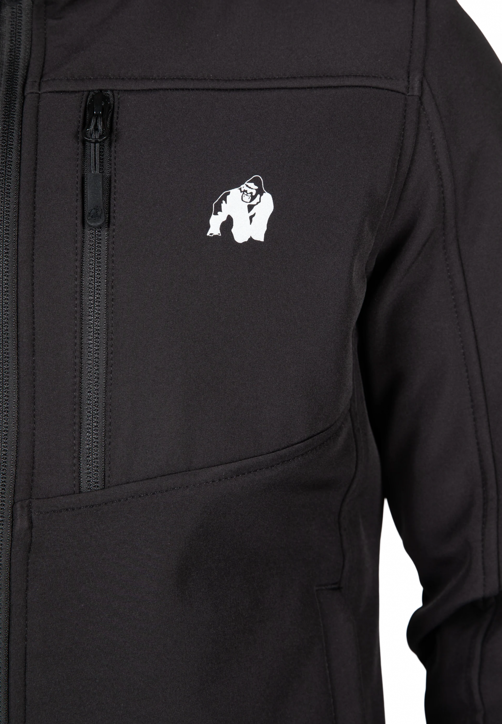 Veste softshell Foster Gorilla Wear homme - Noir, vue 4