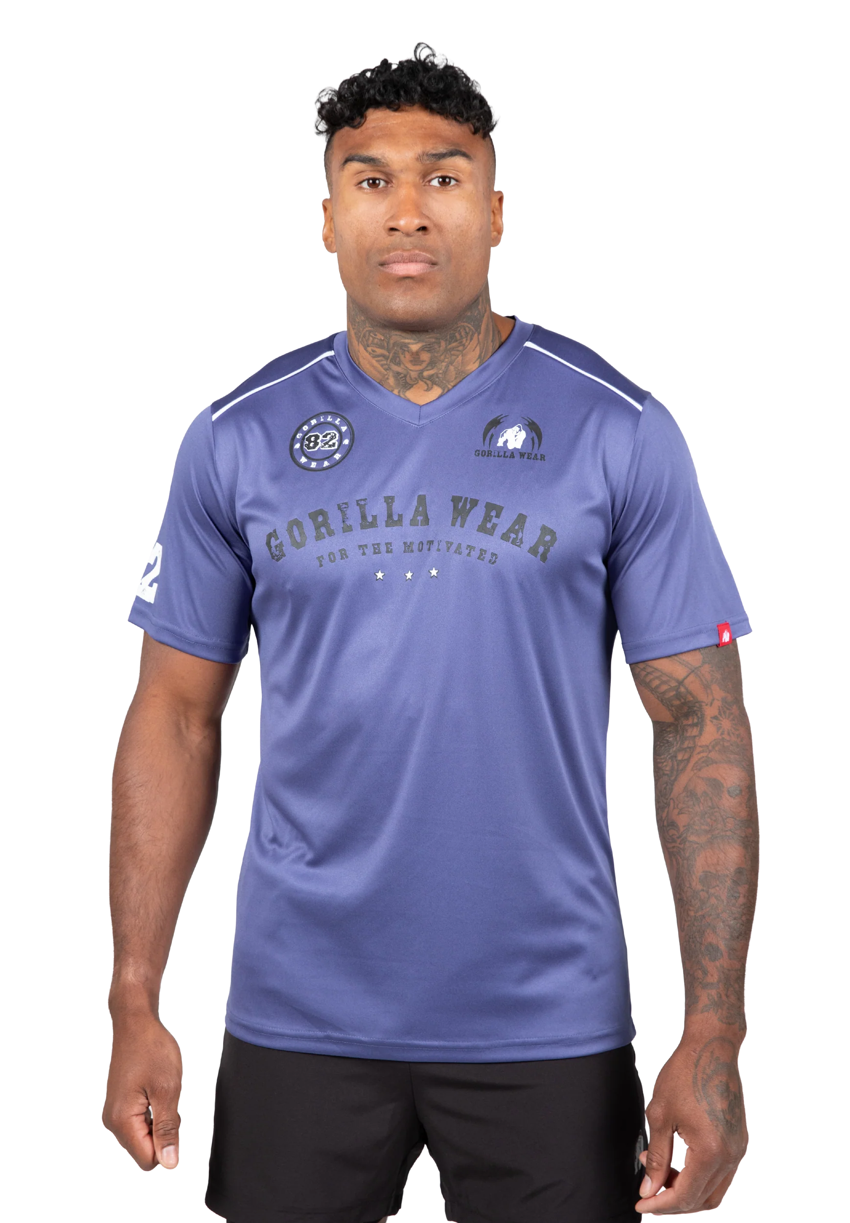 Baltimore T-shirt Gorilla Wear - Bleu, vue 1