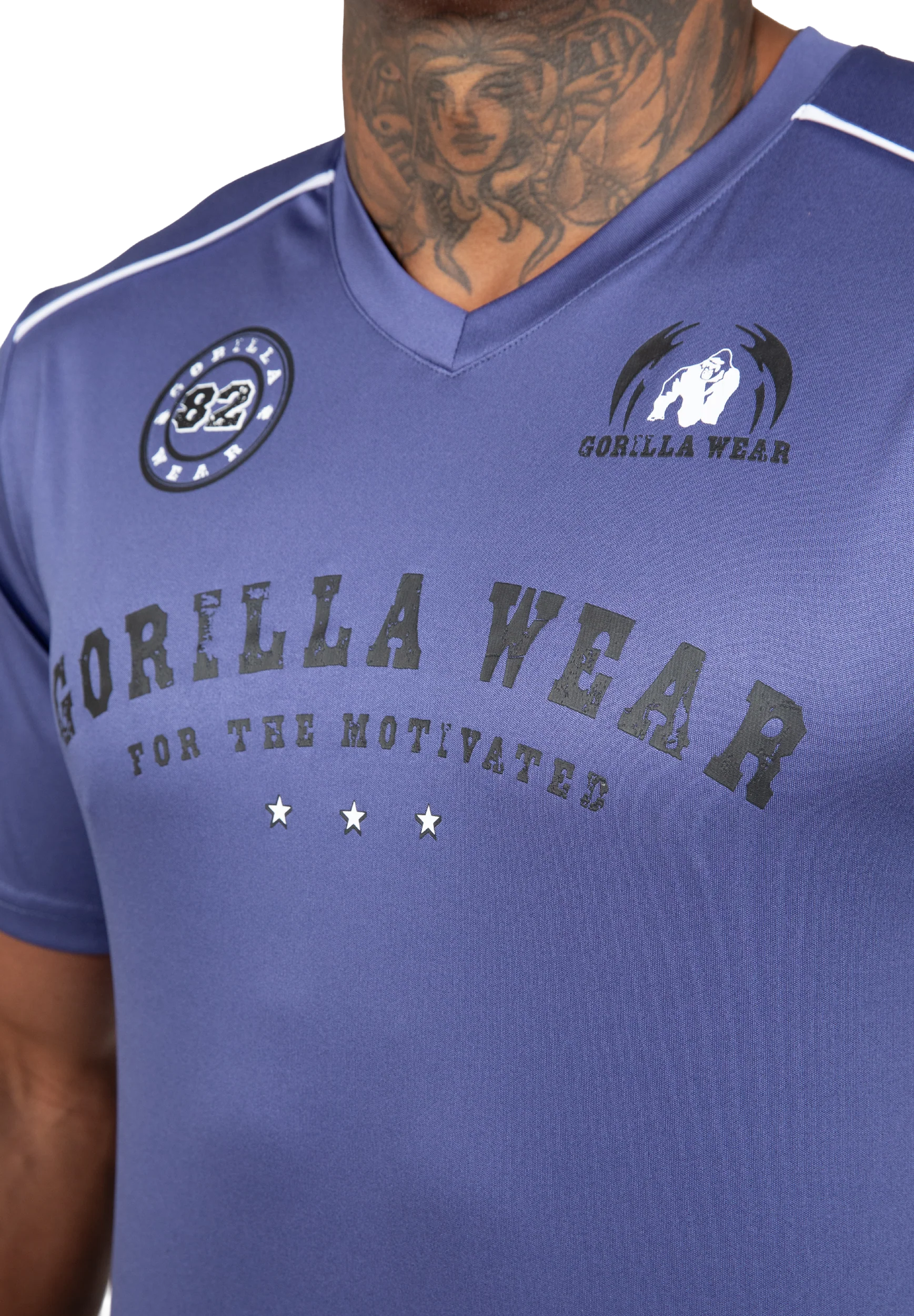 Baltimore T-shirt Gorilla Wear - Bleu, vue 4