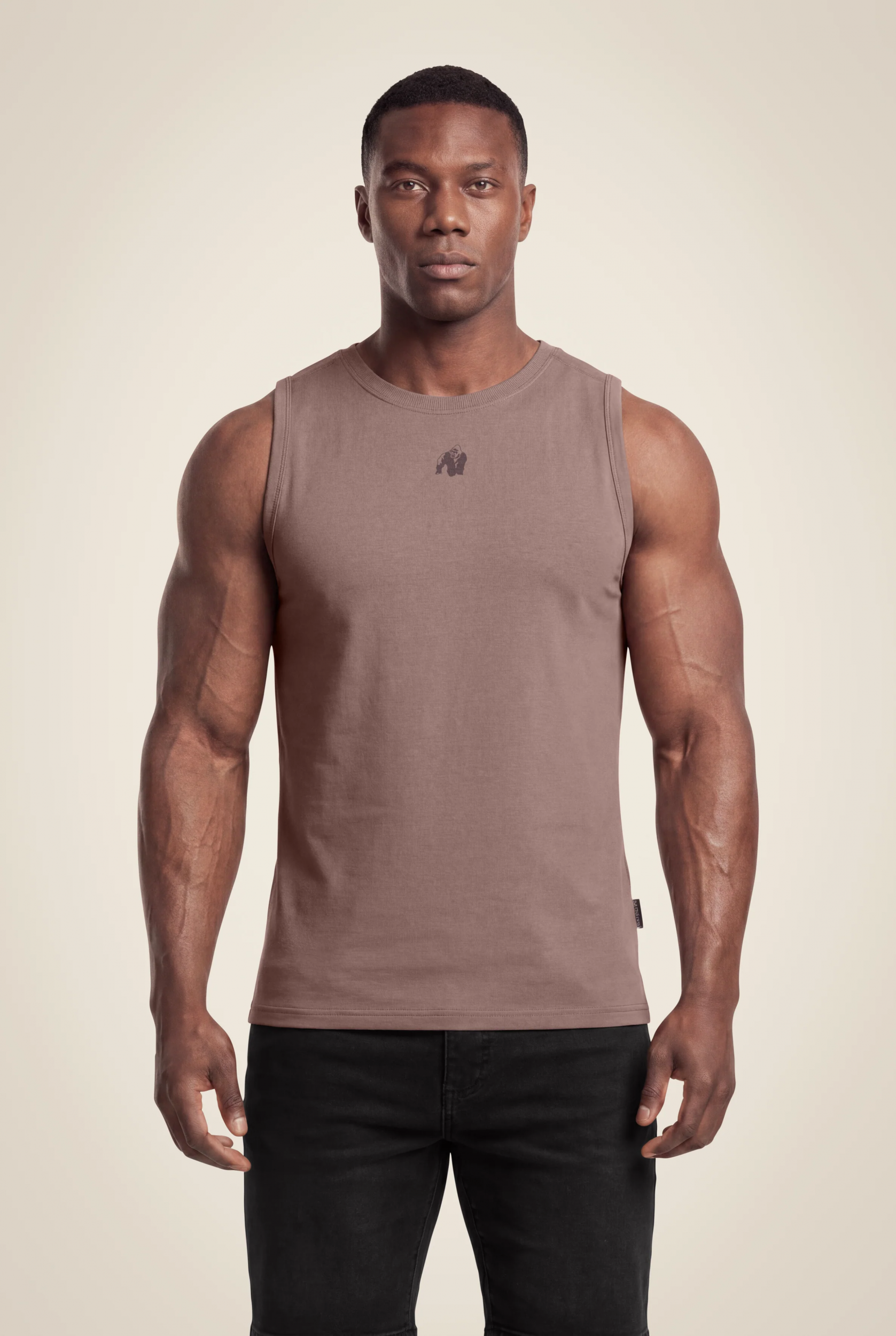 Belfort Débardeur Gorilla Wear - Taupe, vue 1
