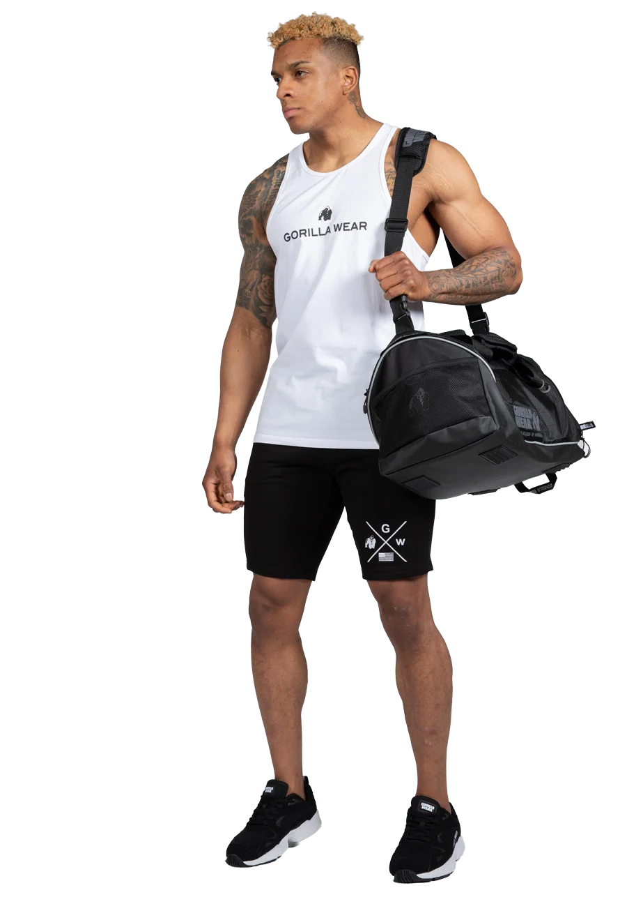 Carter Stretch Débardeur Gorilla Wear - Blanc, vue 3