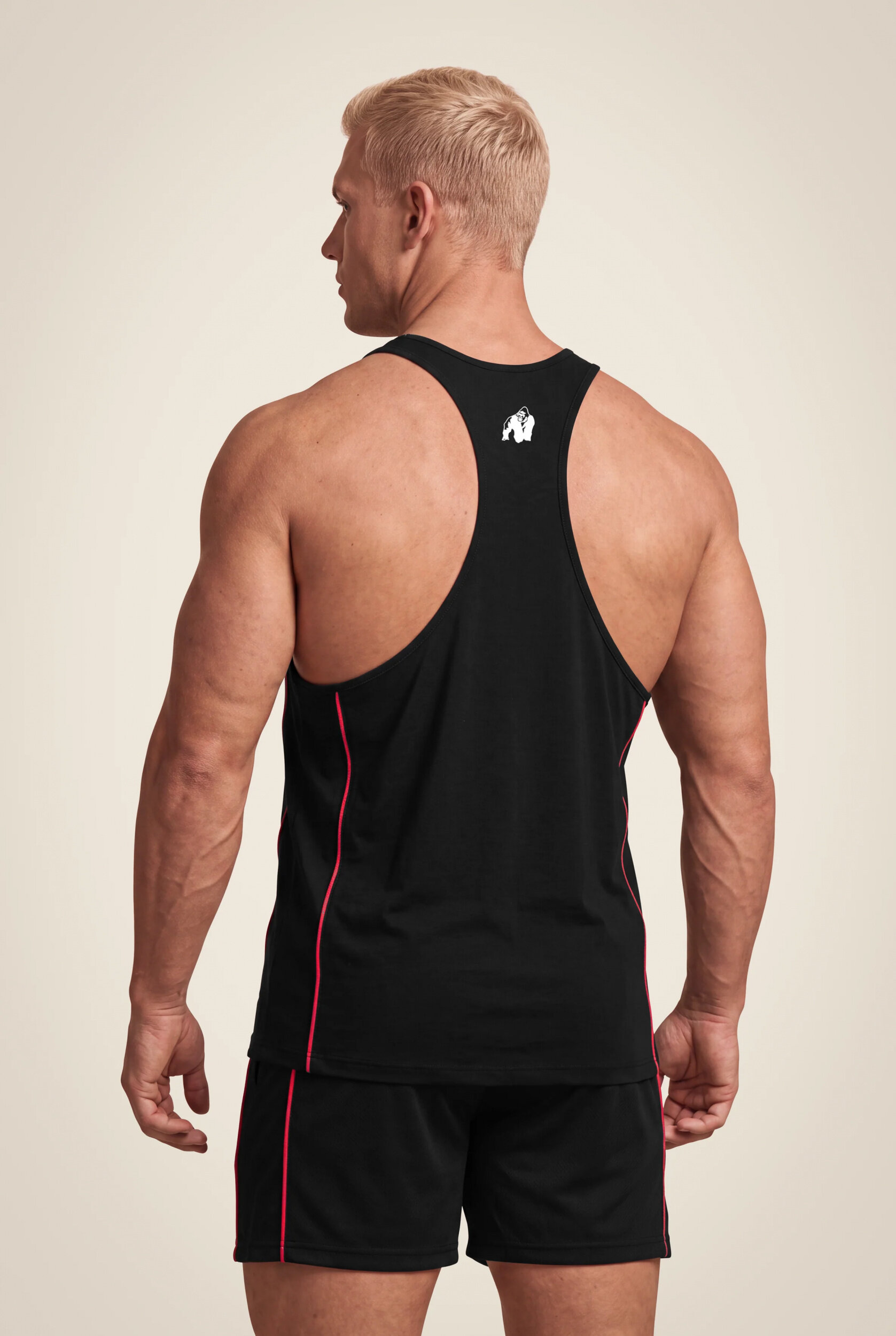 Casper Stringer Gorilla Wear - Noir/Rouge, vue 2