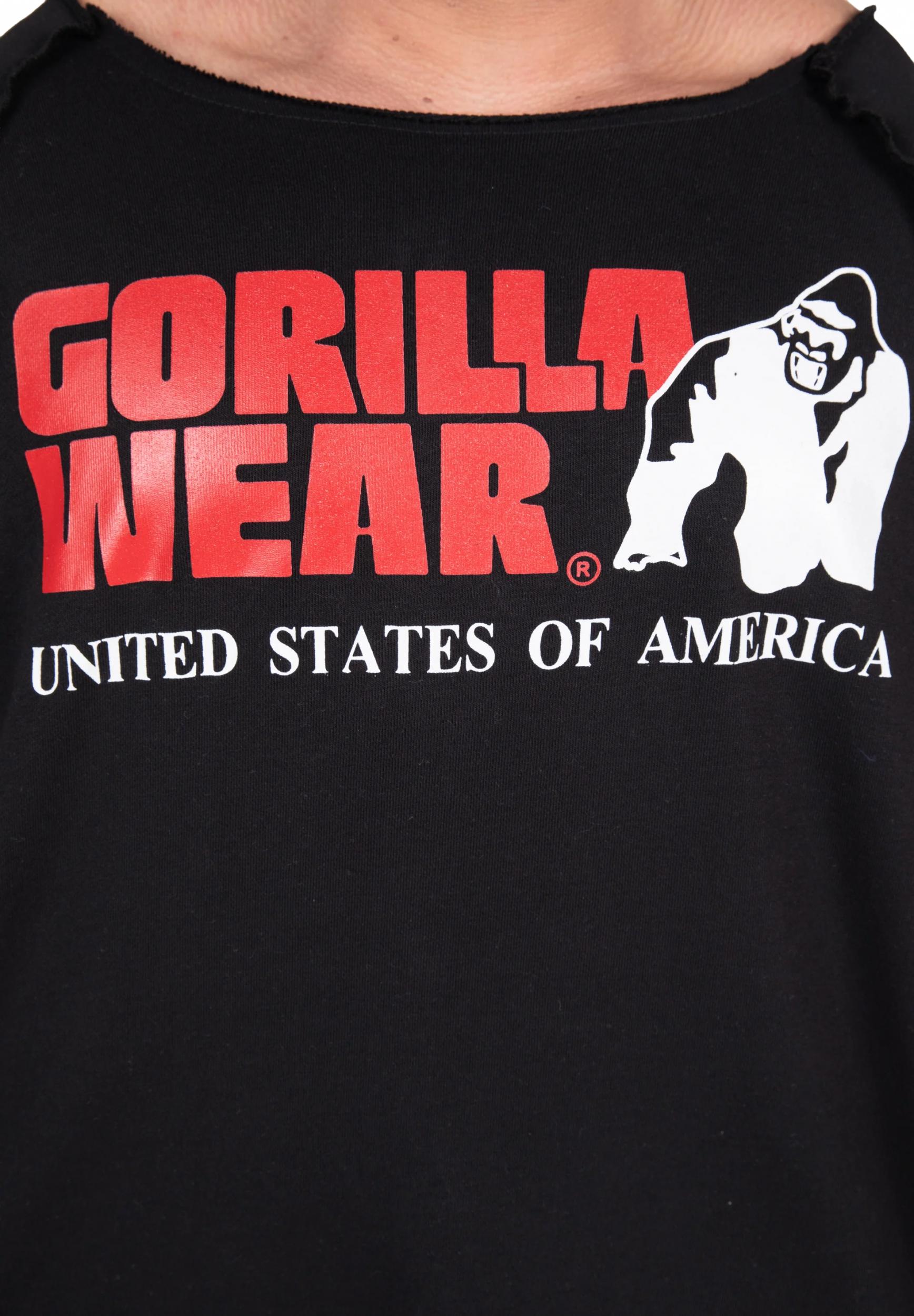 Classic Workout Top Gorilla Wear - Noir, vue 4