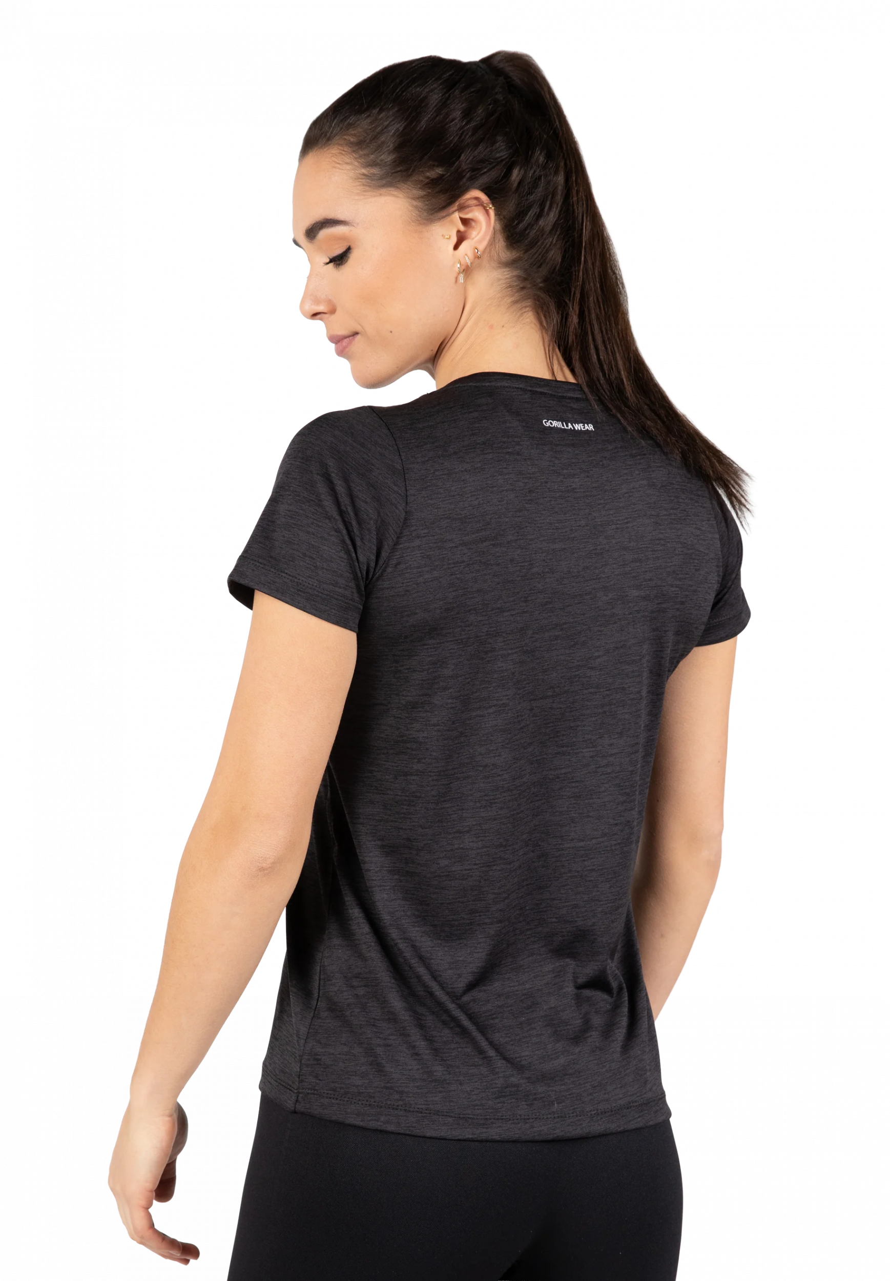 Elmira V-Neck T-shirt Gorilla Wear - Noir - vue 2
