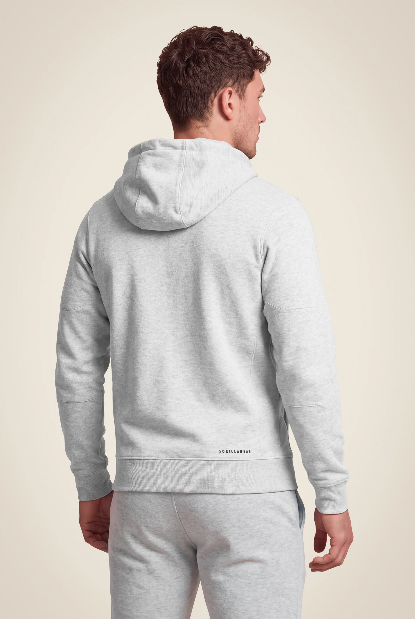 Leon Zipped Sweat à capuche Gorilla Wear - Gris - vue 2