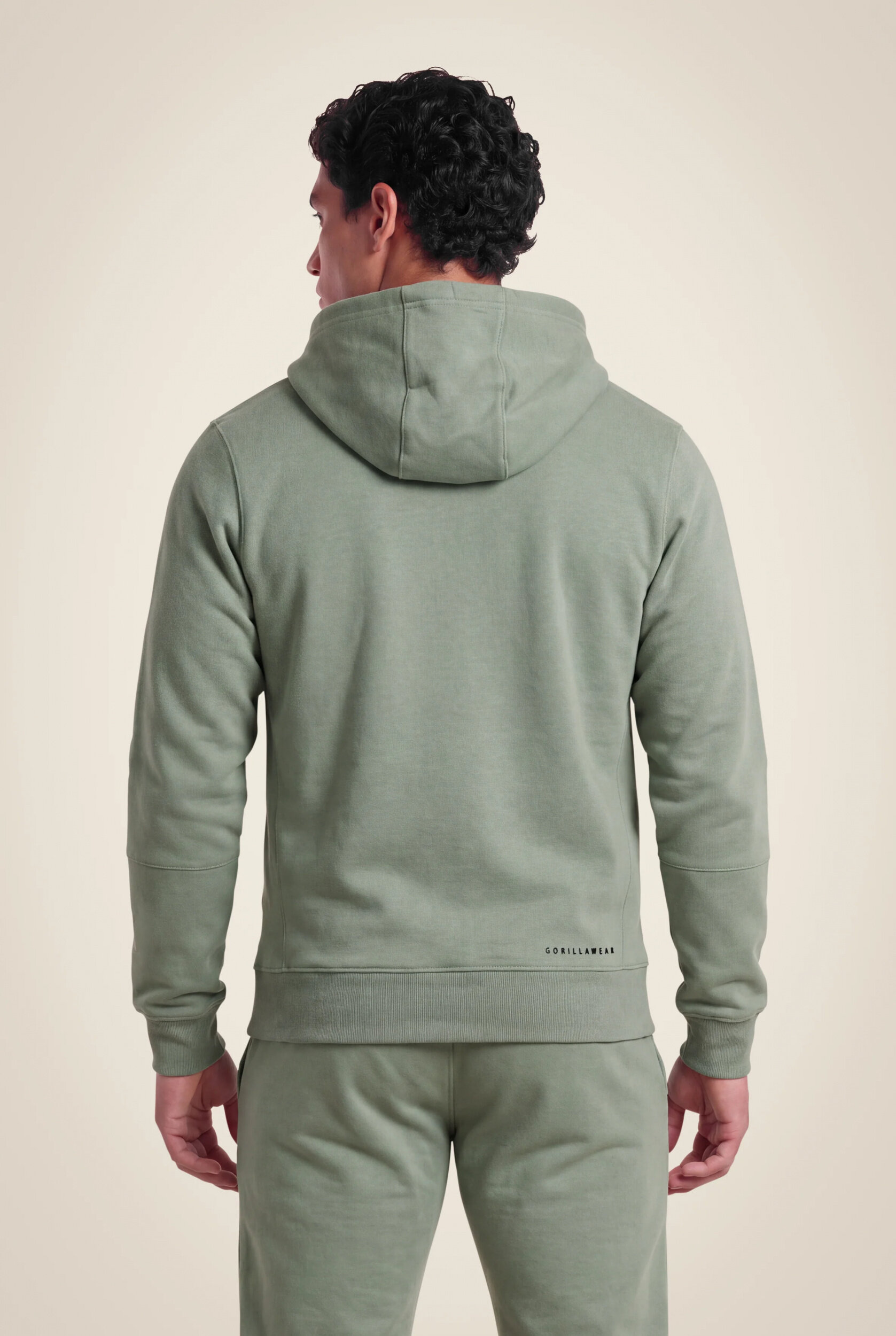 Leon Zipped Sweat à capuche Gorilla Wear - Vert - vue 2