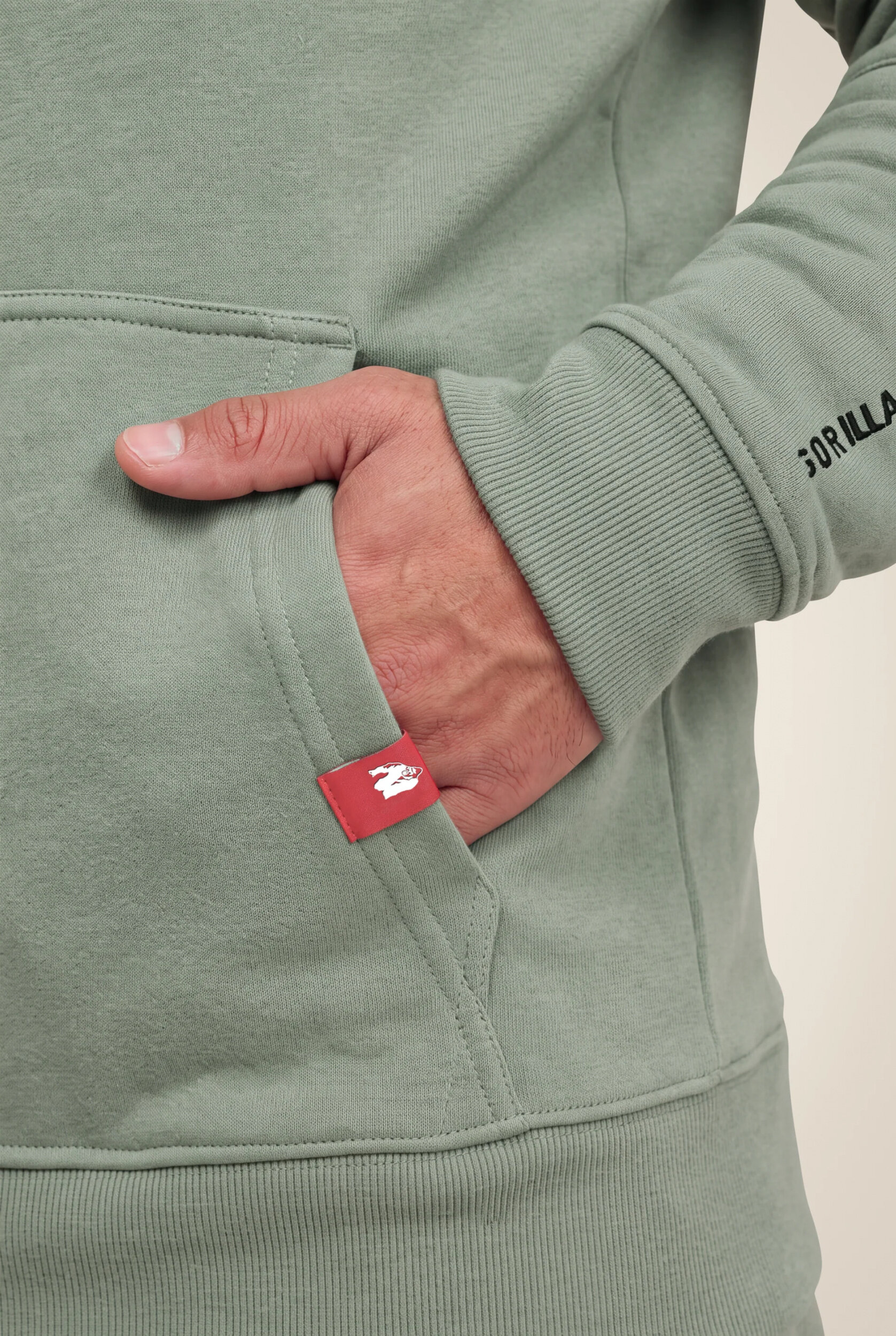 Leon Zipped Sweat à capuche Gorilla Wear - Vert - vue 4