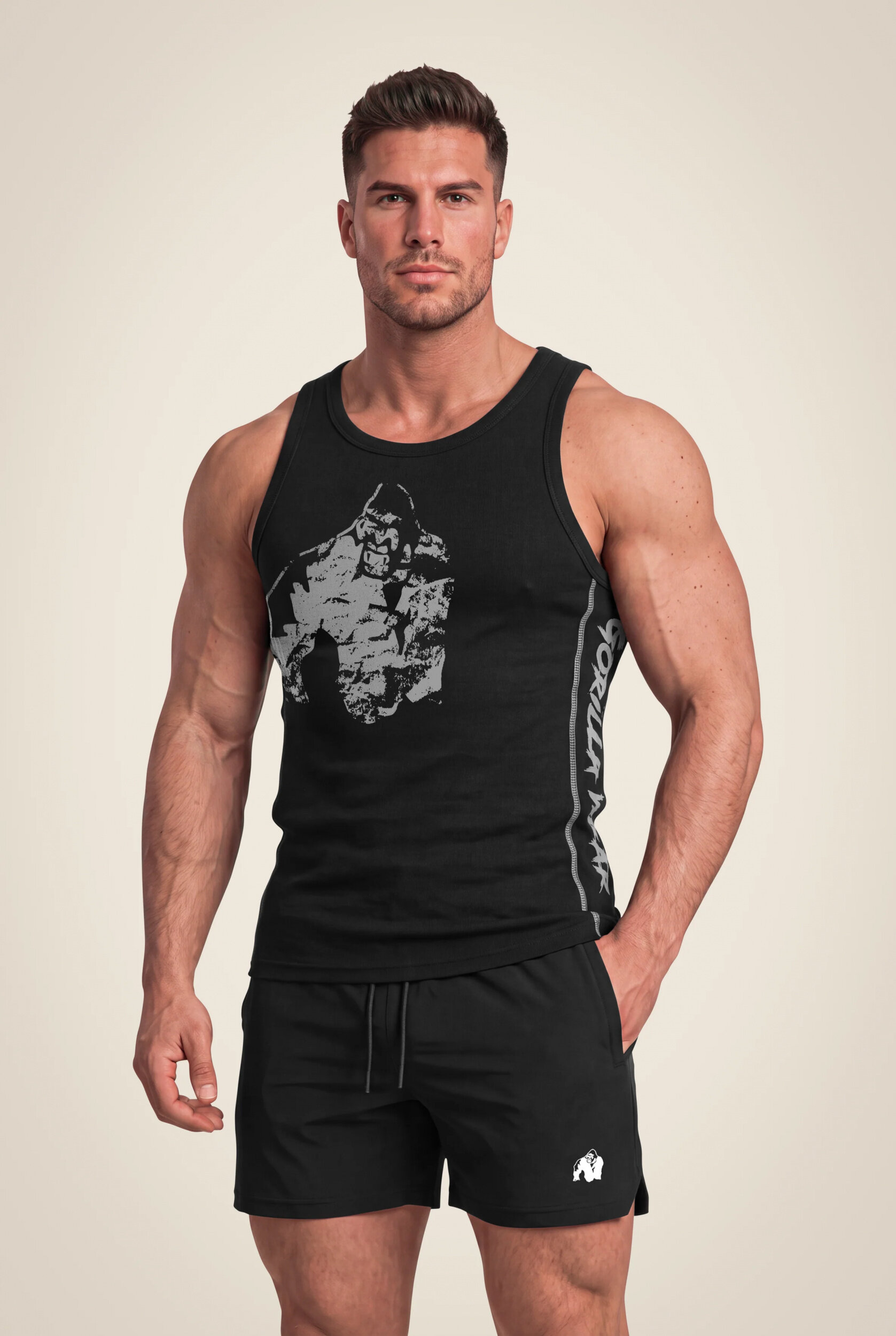 Monterey Débardeur Gorilla Wear - Noir/Gris - vue 1