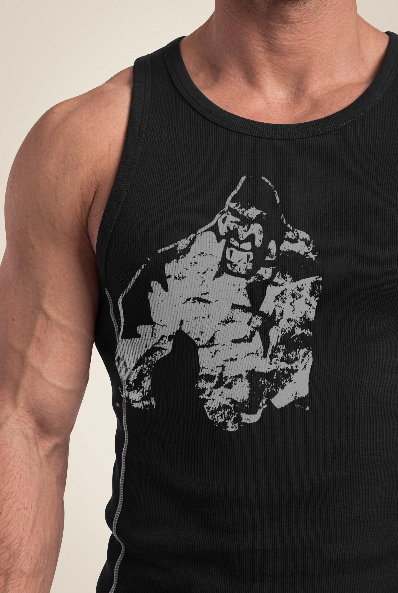 Monterey Débardeur Gorilla Wear - Noir/Gris - vue 4
