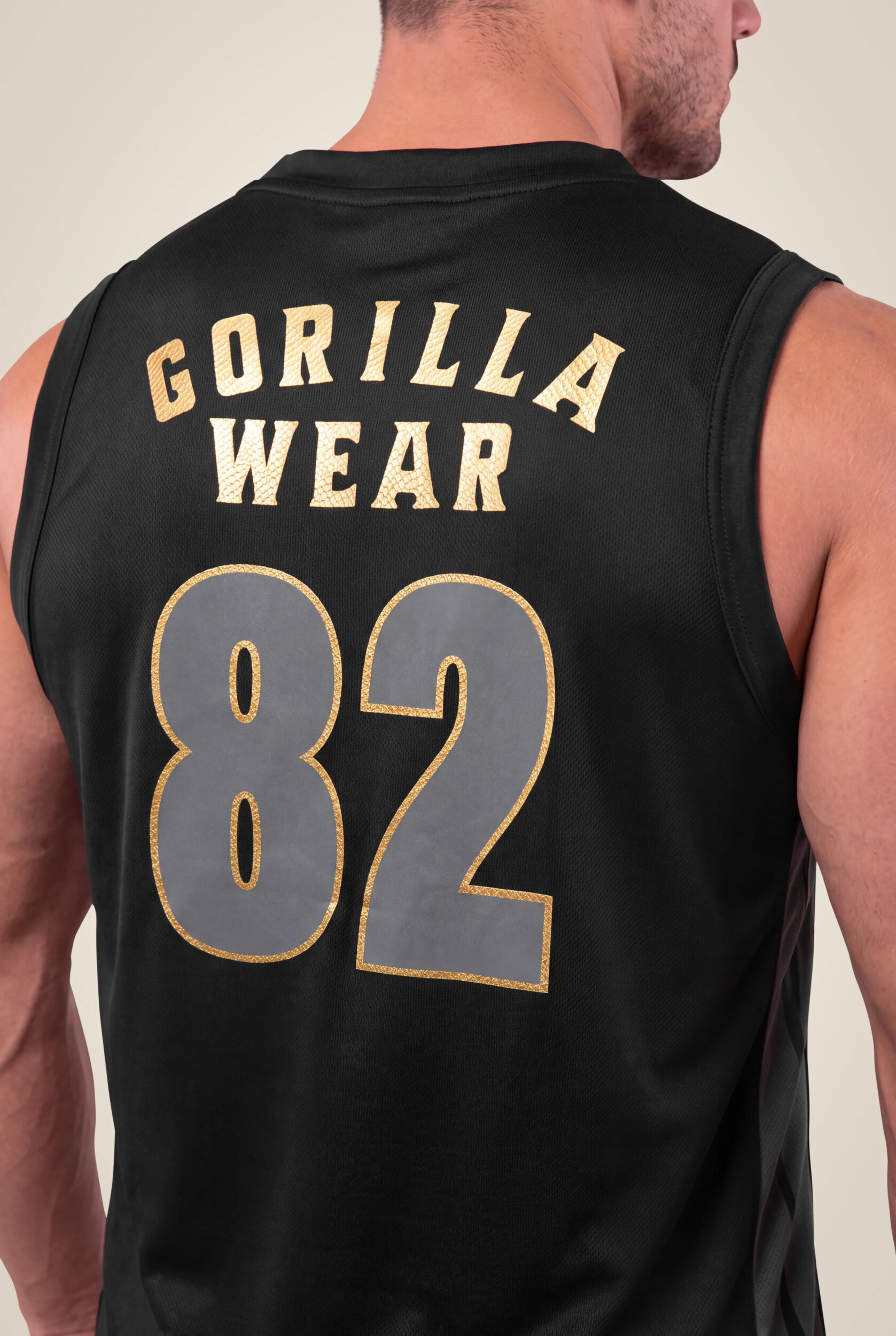 Orlando Jersey Débardeur Gorilla Wear - Noir - vue 5