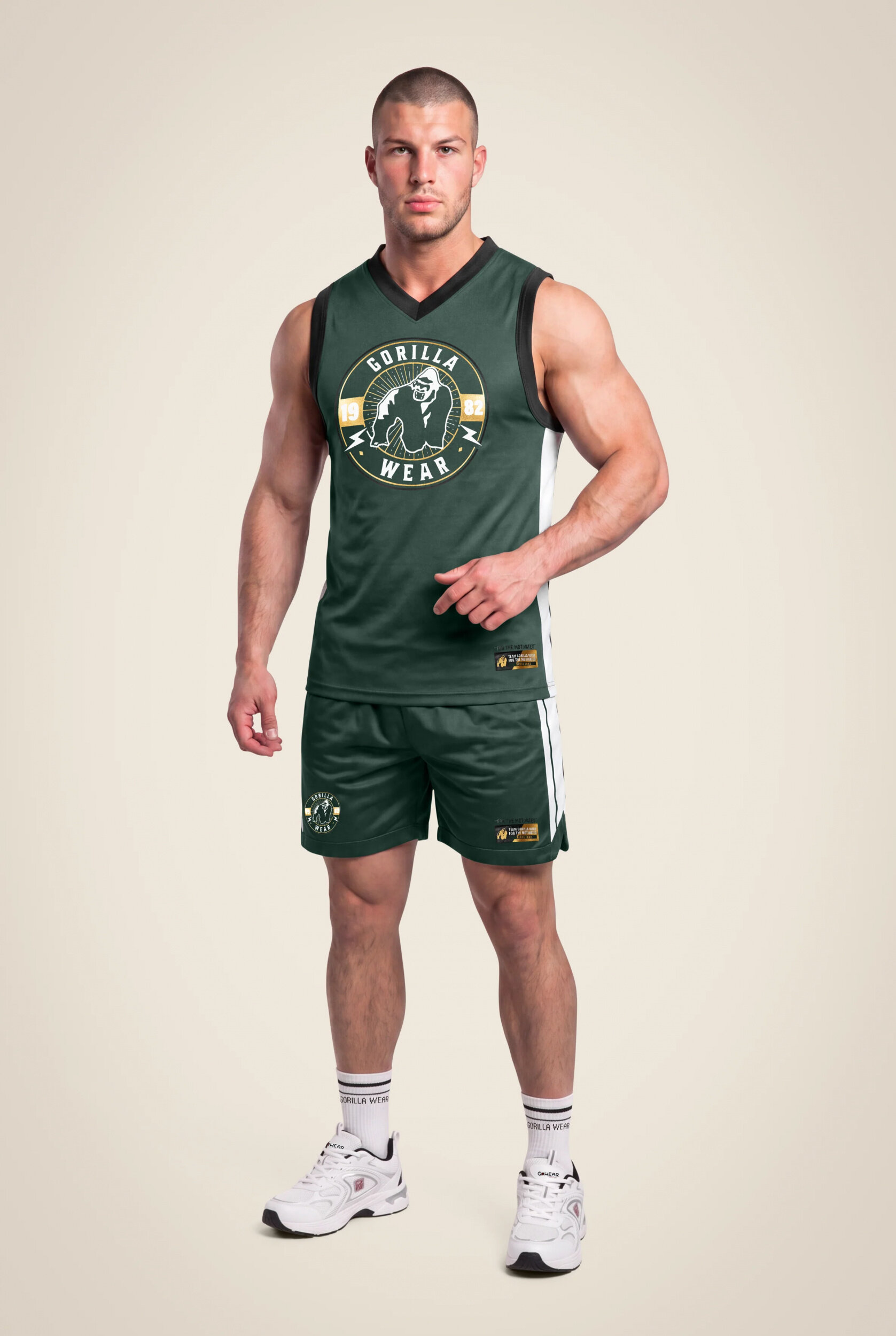 Orlando Jersey Débardeur Gorilla Wear - Vert, vue 3