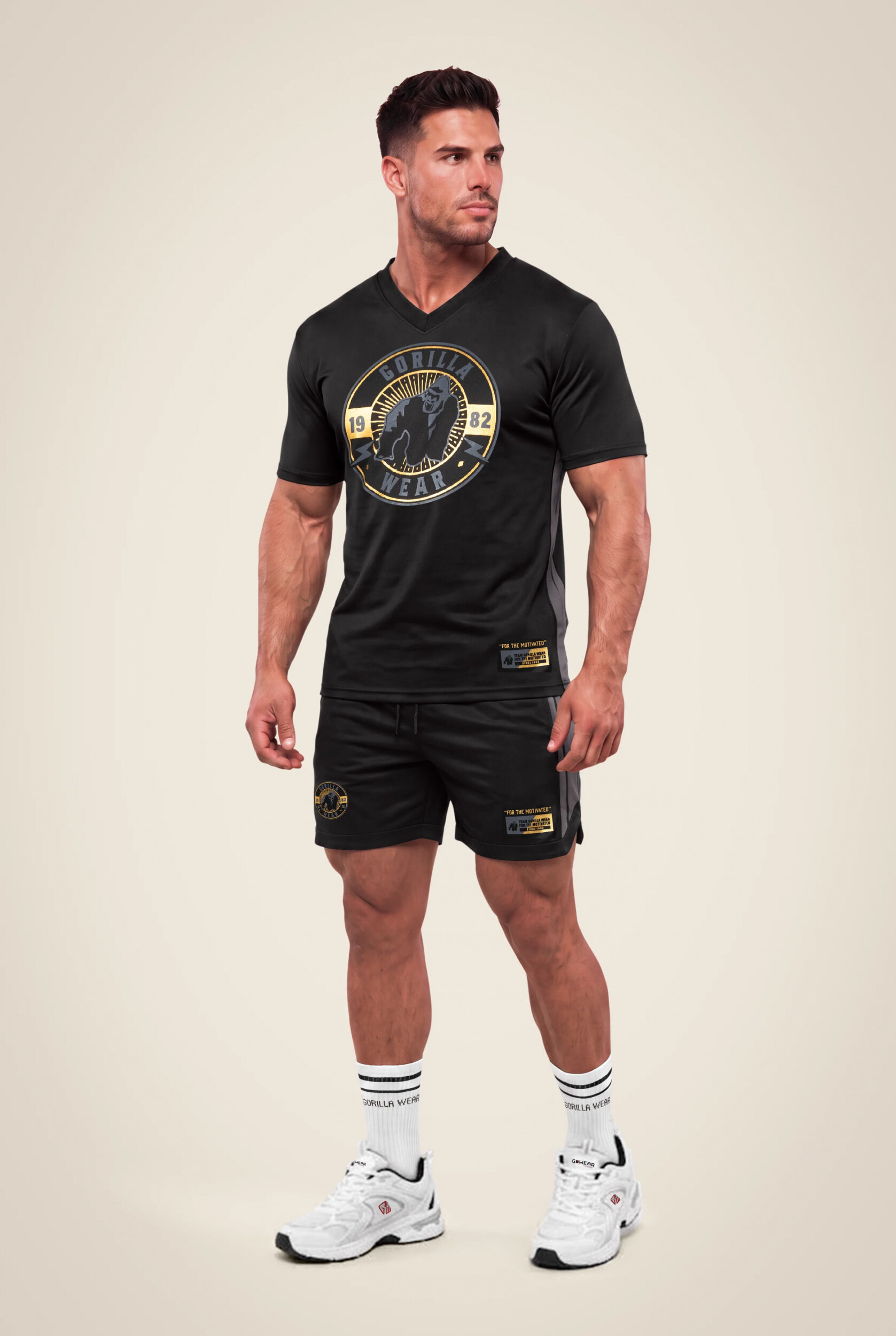 Orlando Short Gorilla Wear - Noir, vue 3