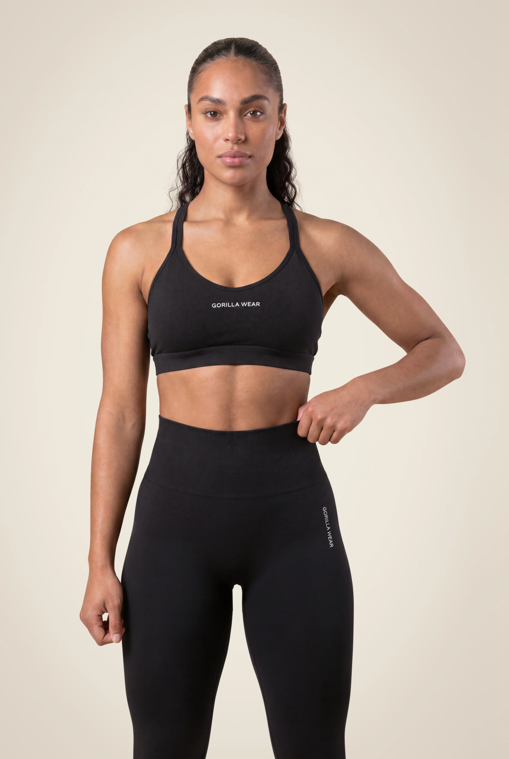Quincy Seamless Brassière Gorilla Wear - Noir, vue 1