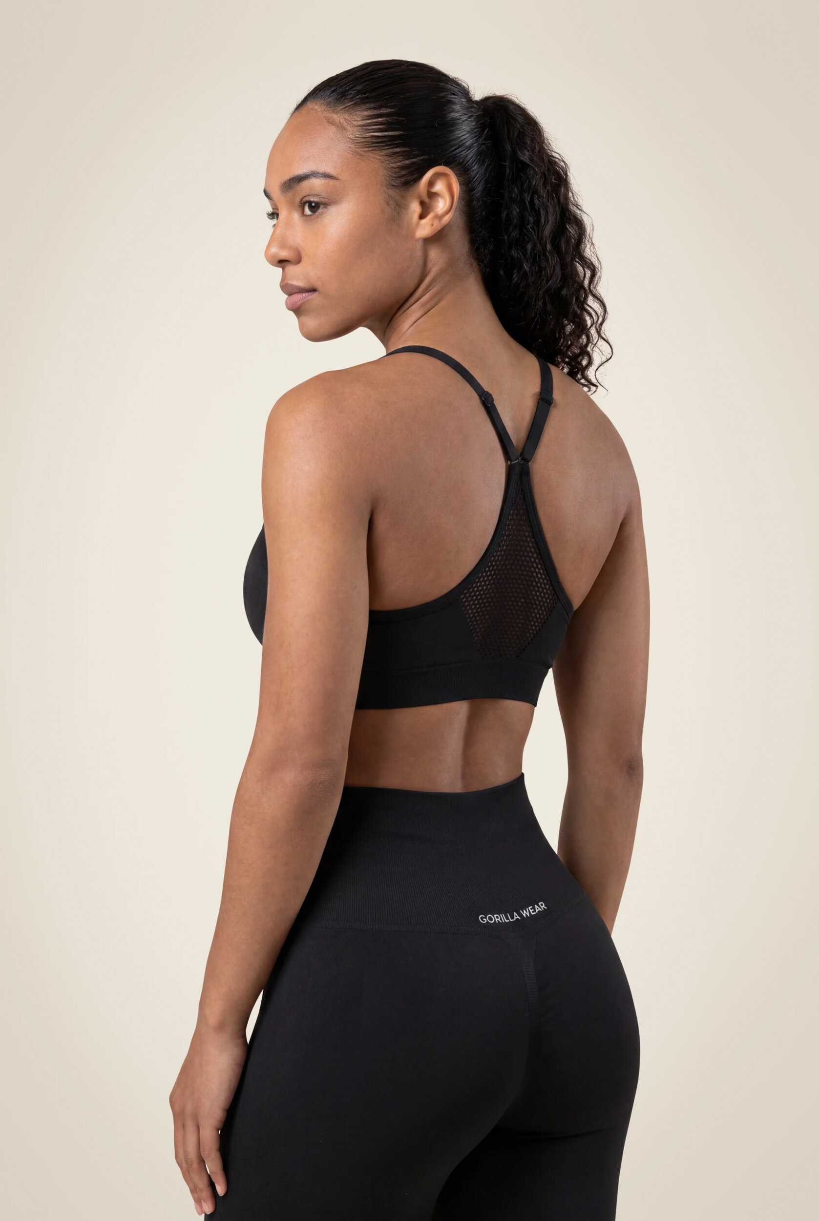 Quincy Seamless Brassière Gorilla Wear - Noir, vue 2
