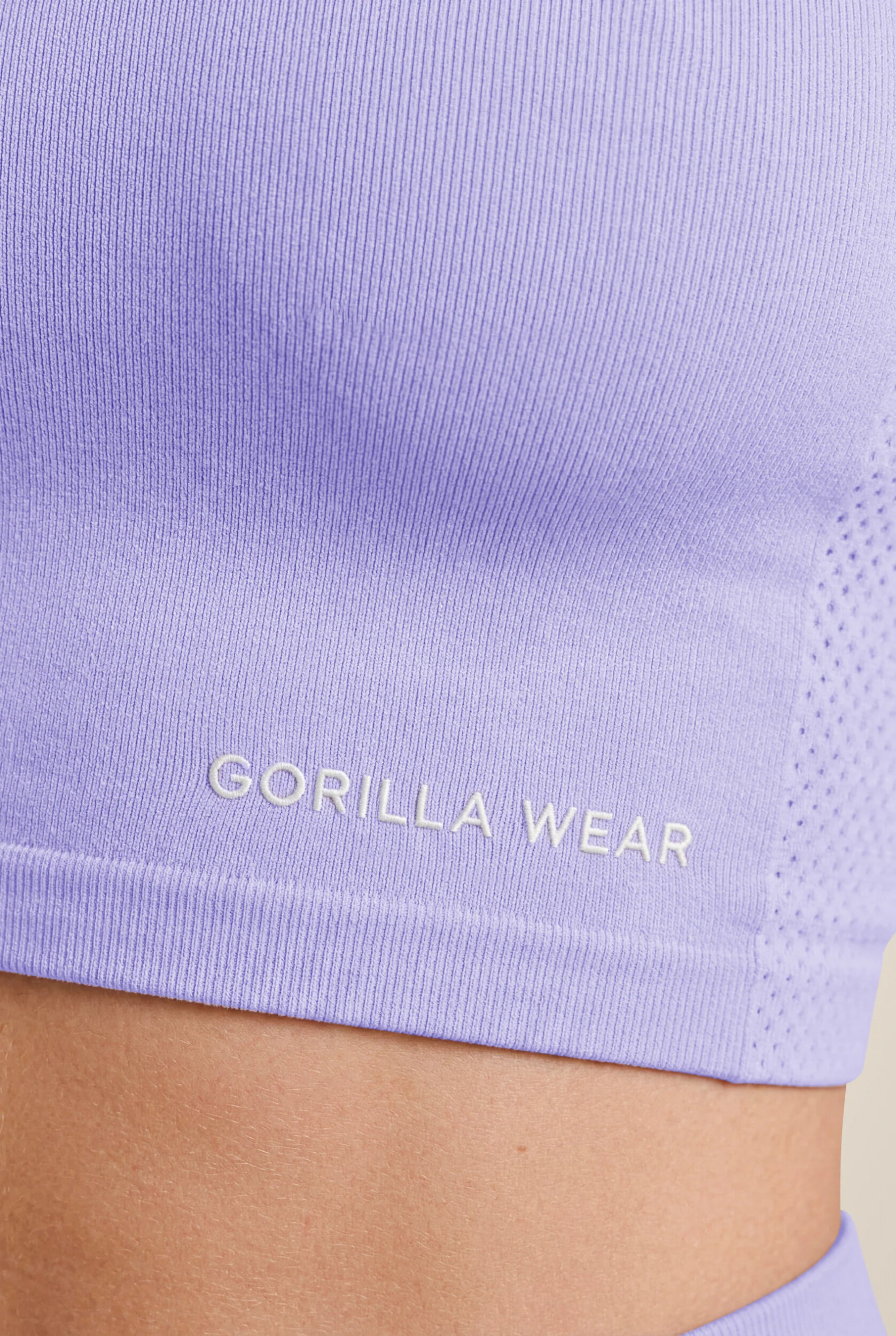 Selah Seamless Top court Gorilla Wear - Lilas, vue 5