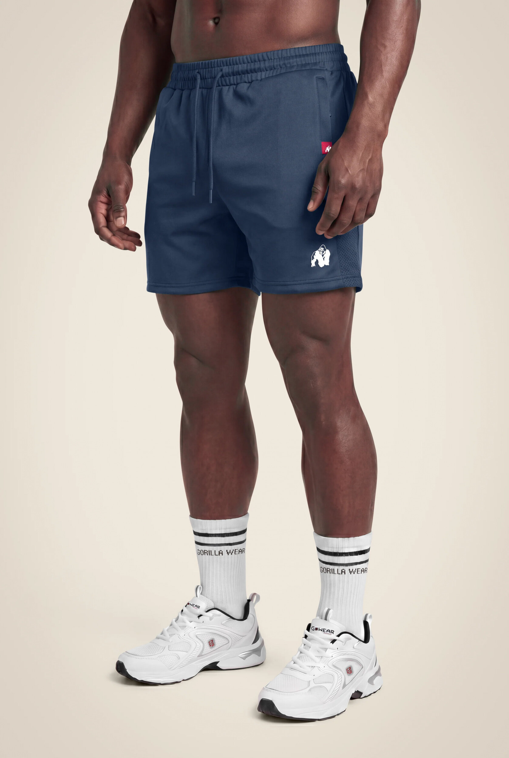 Tennessee Track Short Gorilla Wear - Bleu marine - vue 1